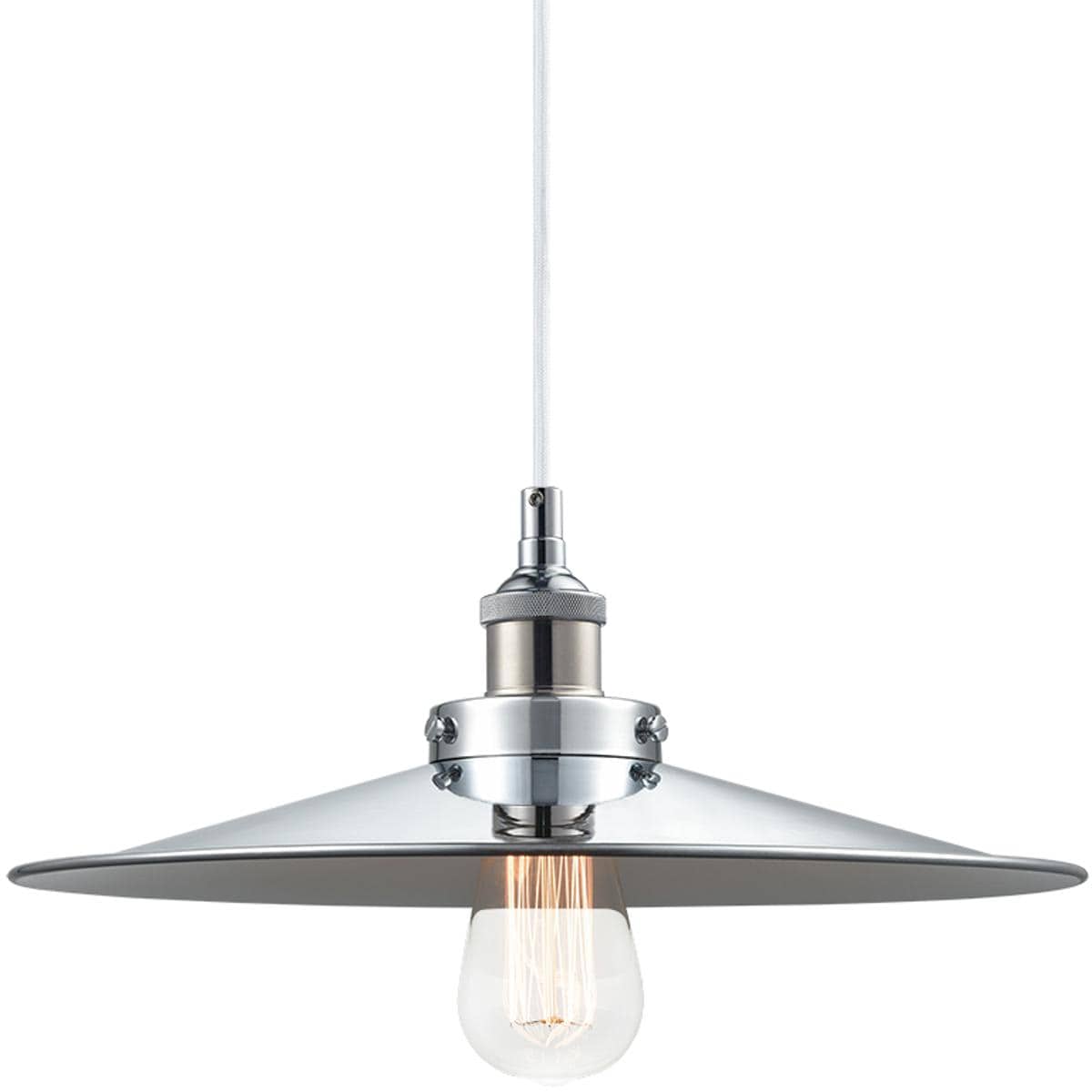 Matteo  Lighting C46113CHCH Bulstrode's Workshop Pendant Chrome