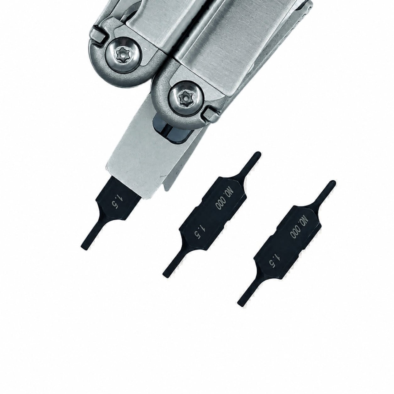 Linder Group Inc Eyeglass Bit Kit Set for Multi Tool Accessories 3 pack Double Ended Phillips and Flat Screwdriver Bits Magnetic Notched S2 Steel Replacement #L3OC3QWQ