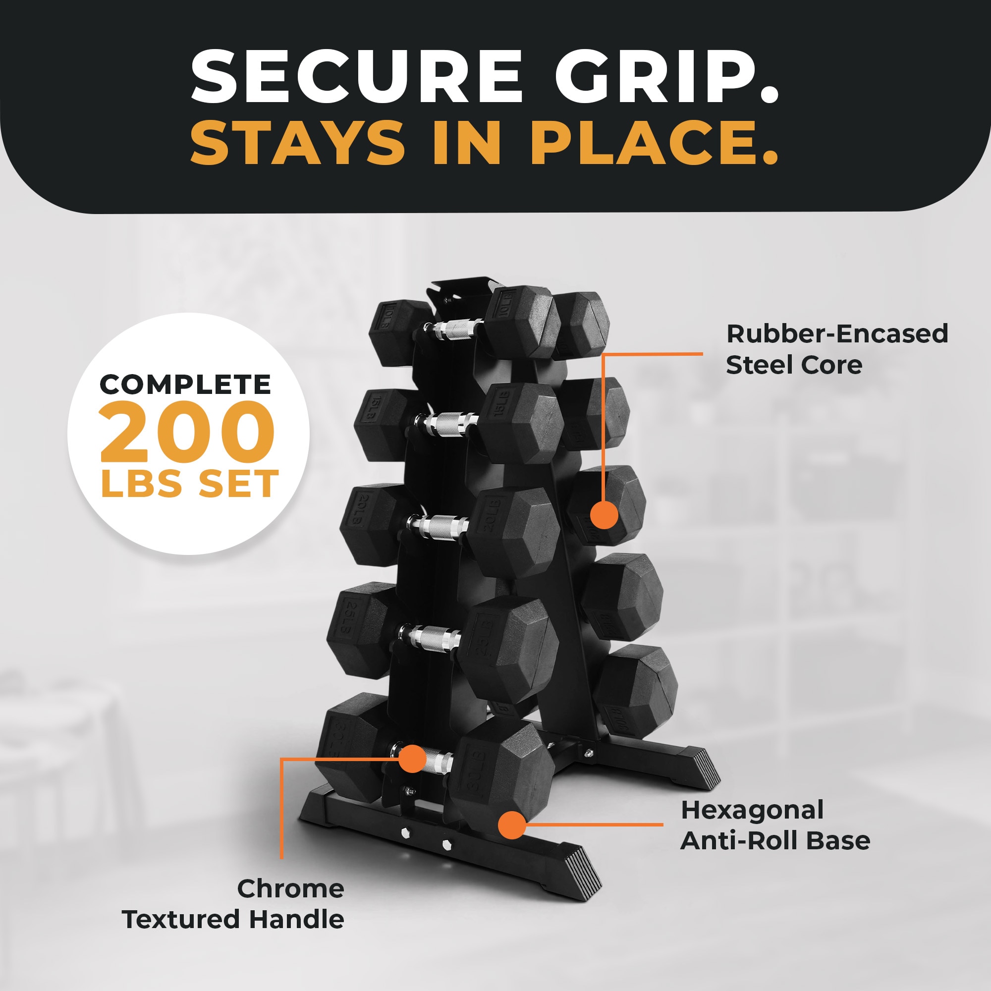 Balancefrom SPMDS-A10-30 Barbells-Weight-Bars-Plates - View #4