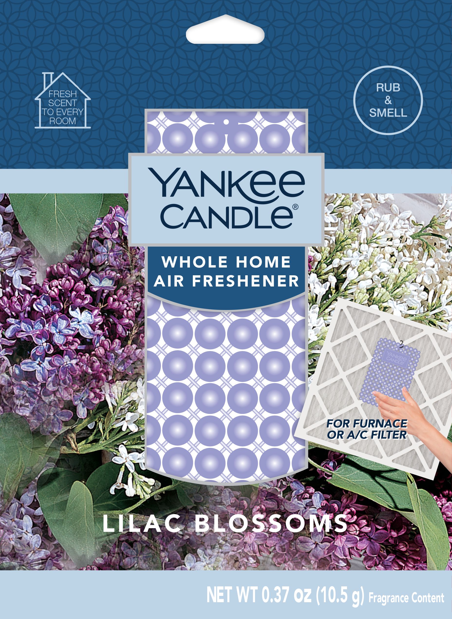 Yankee Candle Whole Home- Liliac Blossoms Air Filter Freshener in the Air  Filter Accessories department at