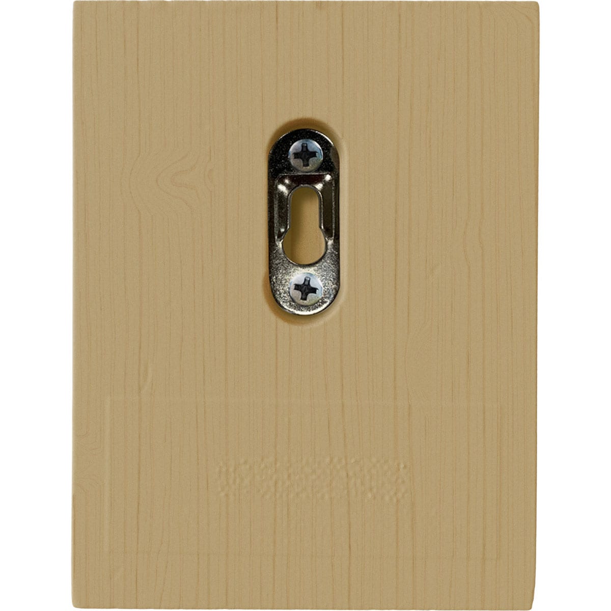 Alder Wood Medium Acanthus Block Corbel with Backplate