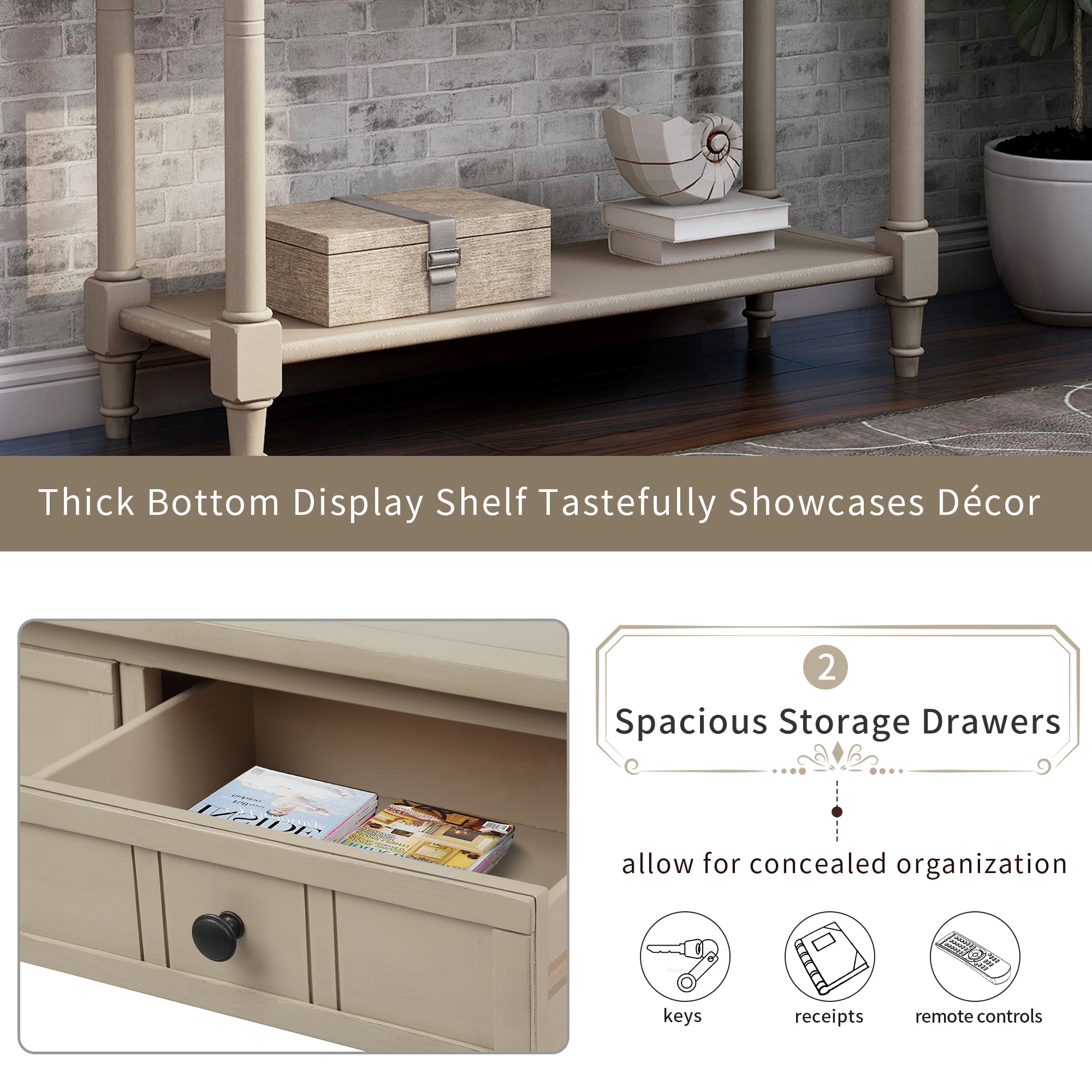 Qualler CTM00267E Console-Sofa-Tables - View #7
