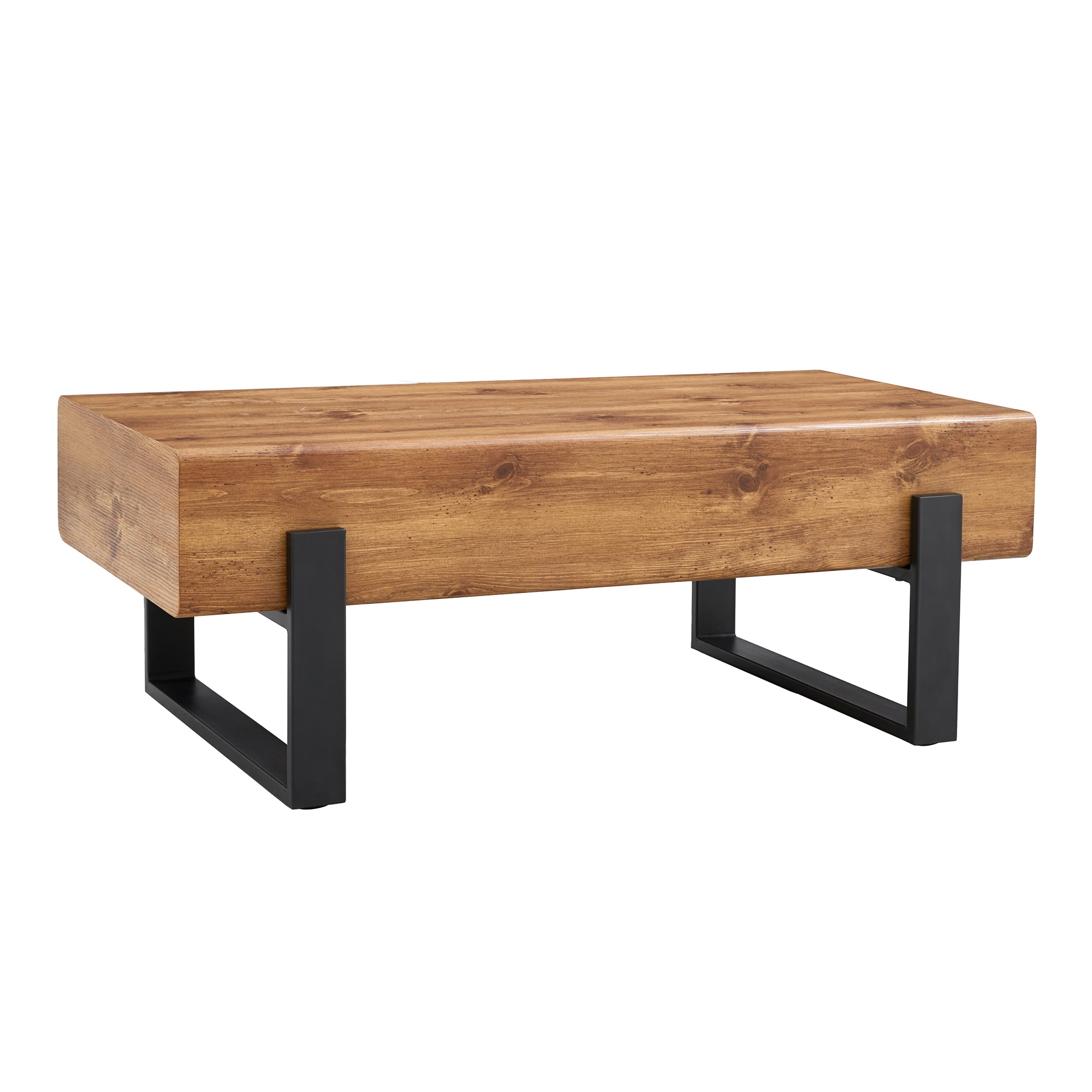 Siavonce XH19523 Brown MDF Modern Coffee Table