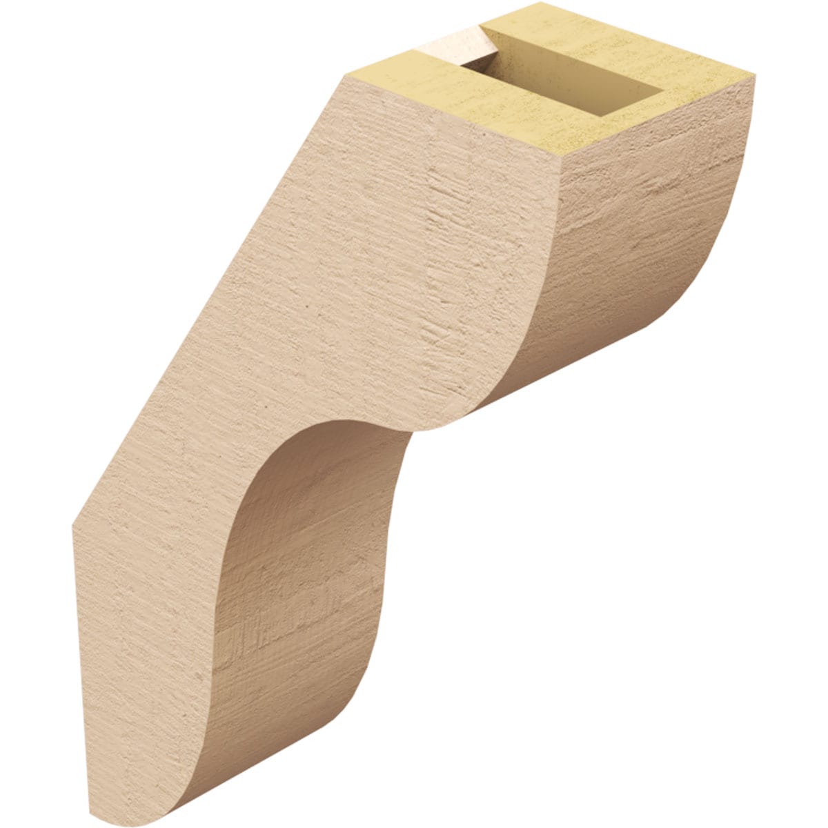 Ekena Millwork BRCUR03X08X12CARRCPR braces - View #6