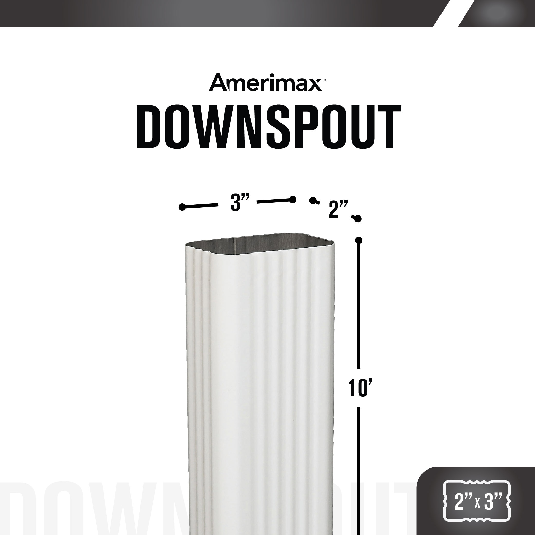Amerimax 2601000120 Downspout-Components - View #2