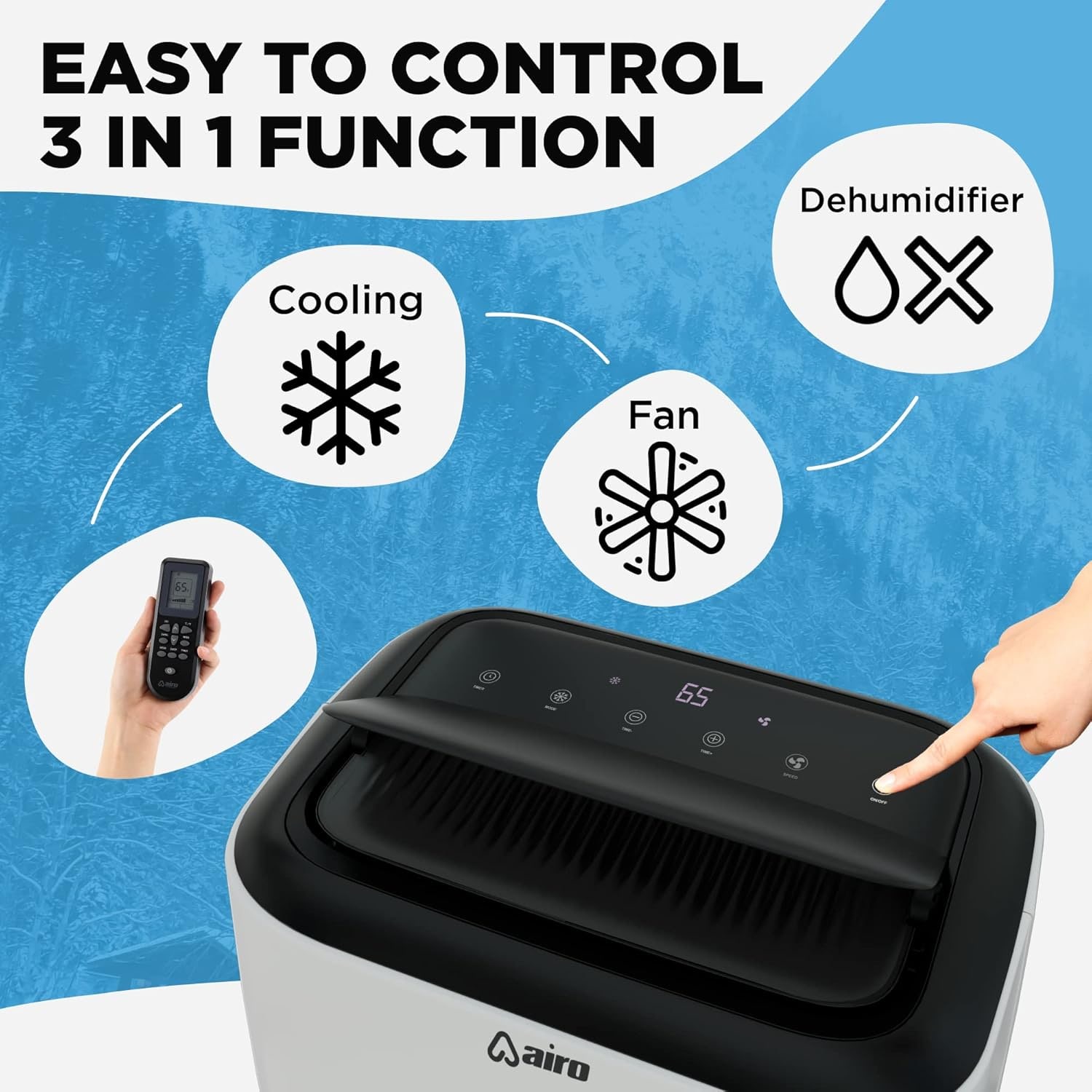 AIRO COMFORT AIRO-AIRCOND-12K Portable-Air-Conditioners - View #9