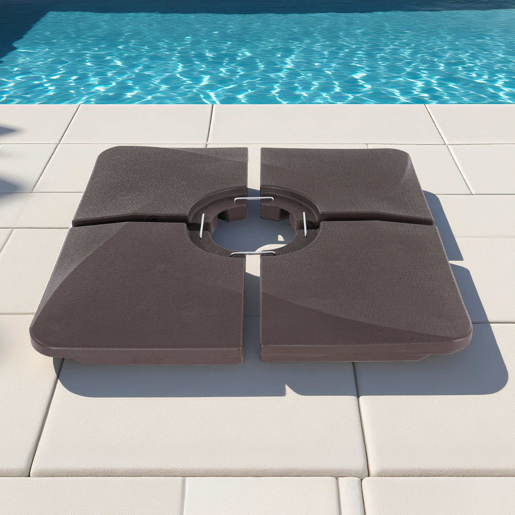 ACEGOSES LW-92B Patio Umbrella Base Skytop Black Patio Umbrella Base