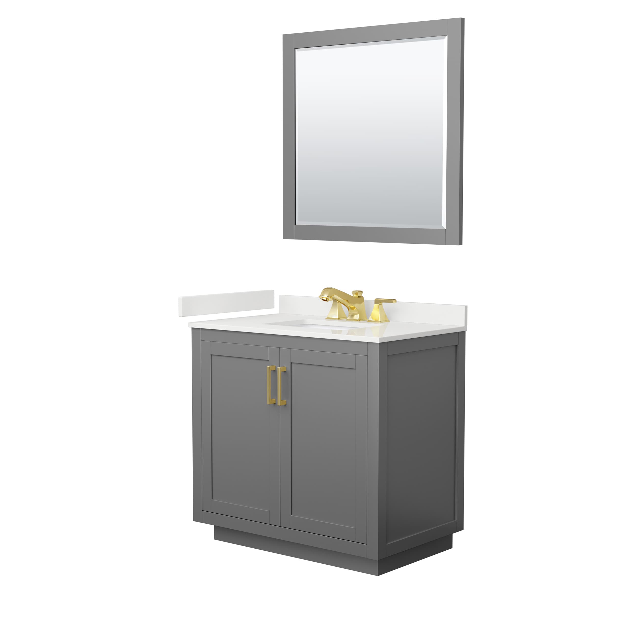 Wyndham Collection WCF292936SGGWQUS3M34 Bath-Vanity-Combo - View #2
