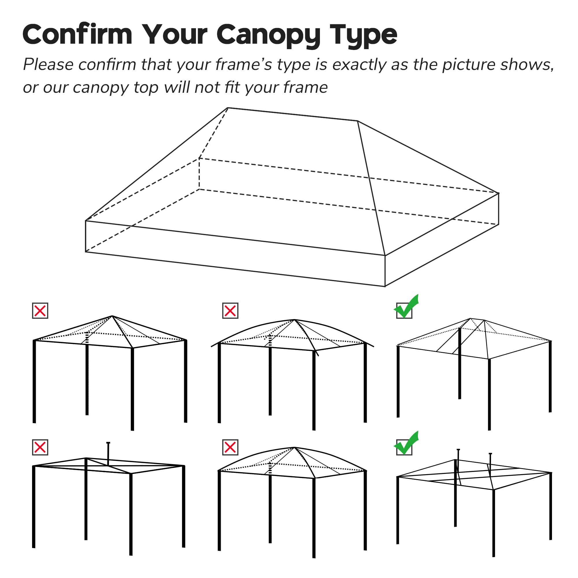 Yescom 07CTP002-1020-BEI-LO Tent-Accessories - View #5