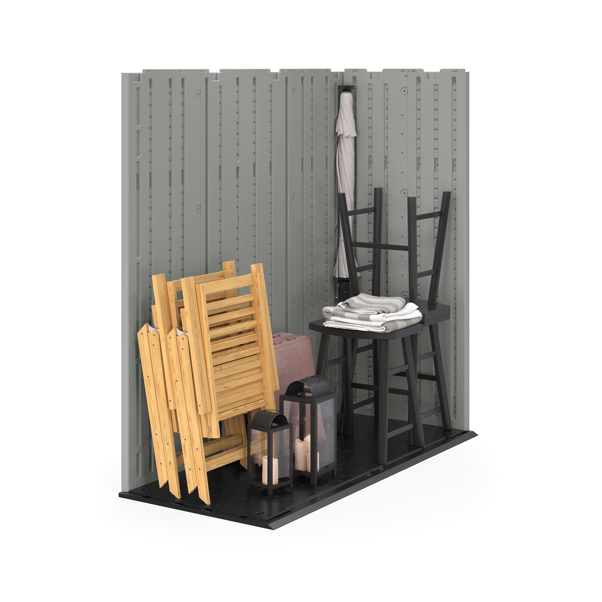 Suncast BMS6312D Vinyl-Resin-Storage-Buildings - View #5