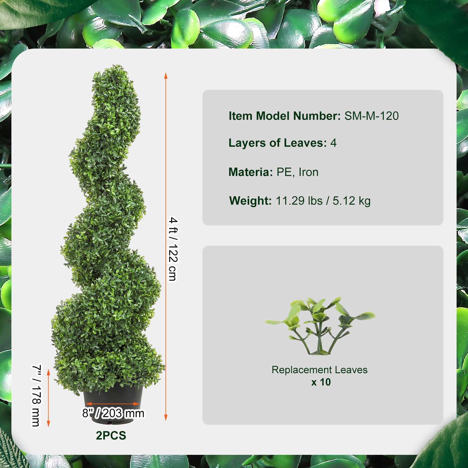 VEVOR HYMRGXJS48YCSVDL7V0 Precut-Artificial-Grass - View #8
