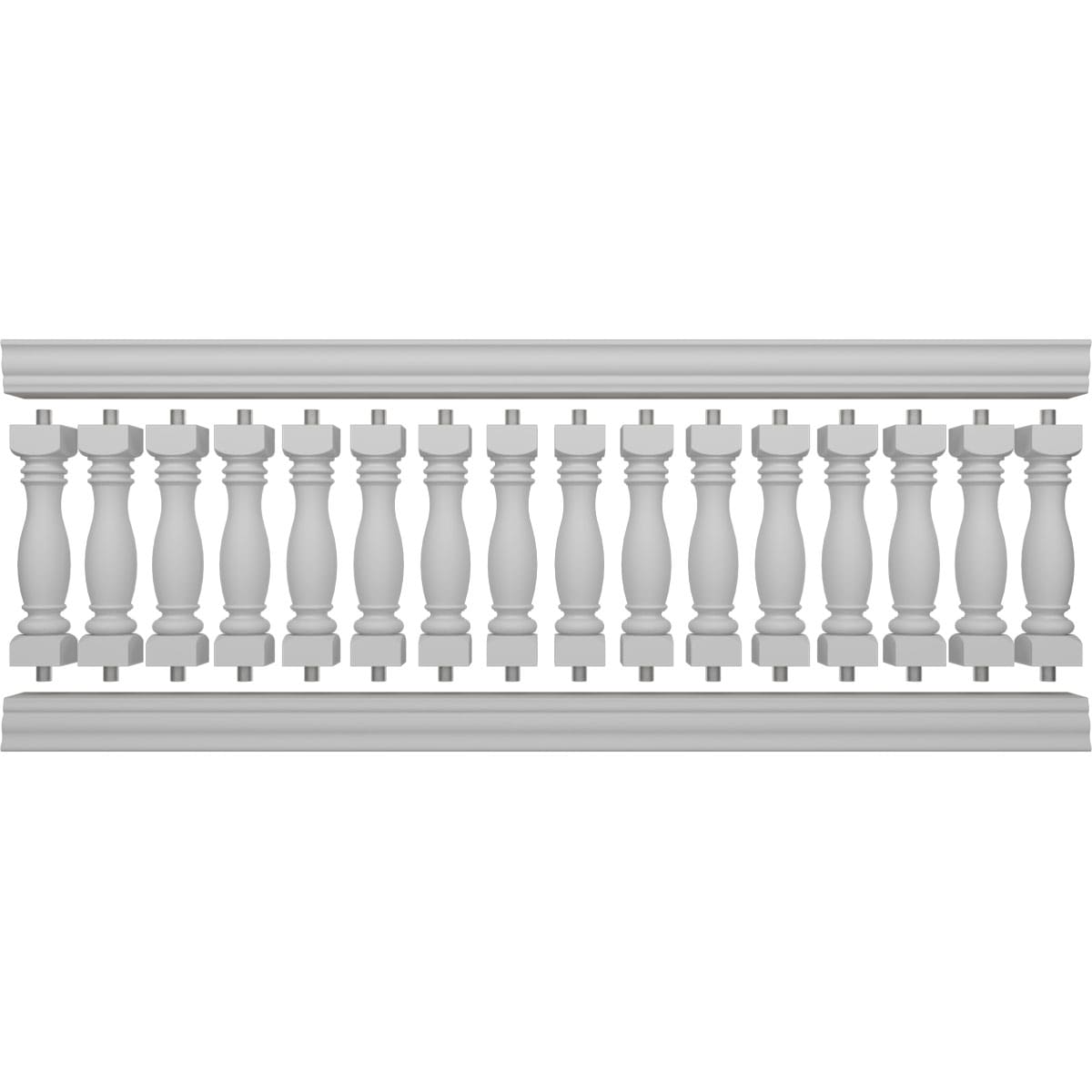 Ekena Millwork BALK38X108EMG railings - View #5