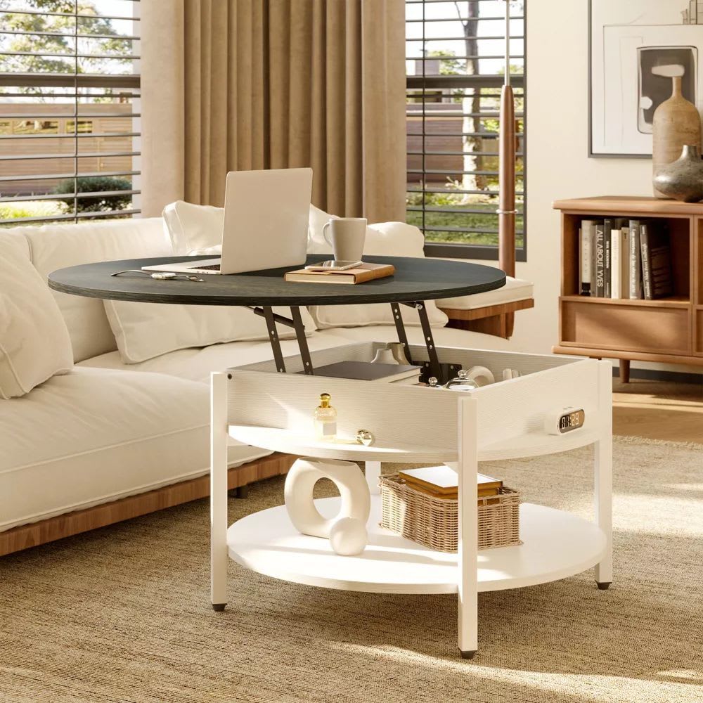 Aok Garden LWP-DF-CT007-WH Coffee-Tables - View #8