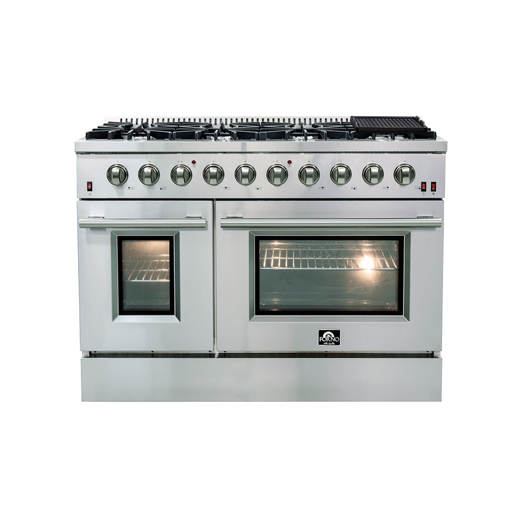 Double Oven Gas Ranges Popular Widths 48-in