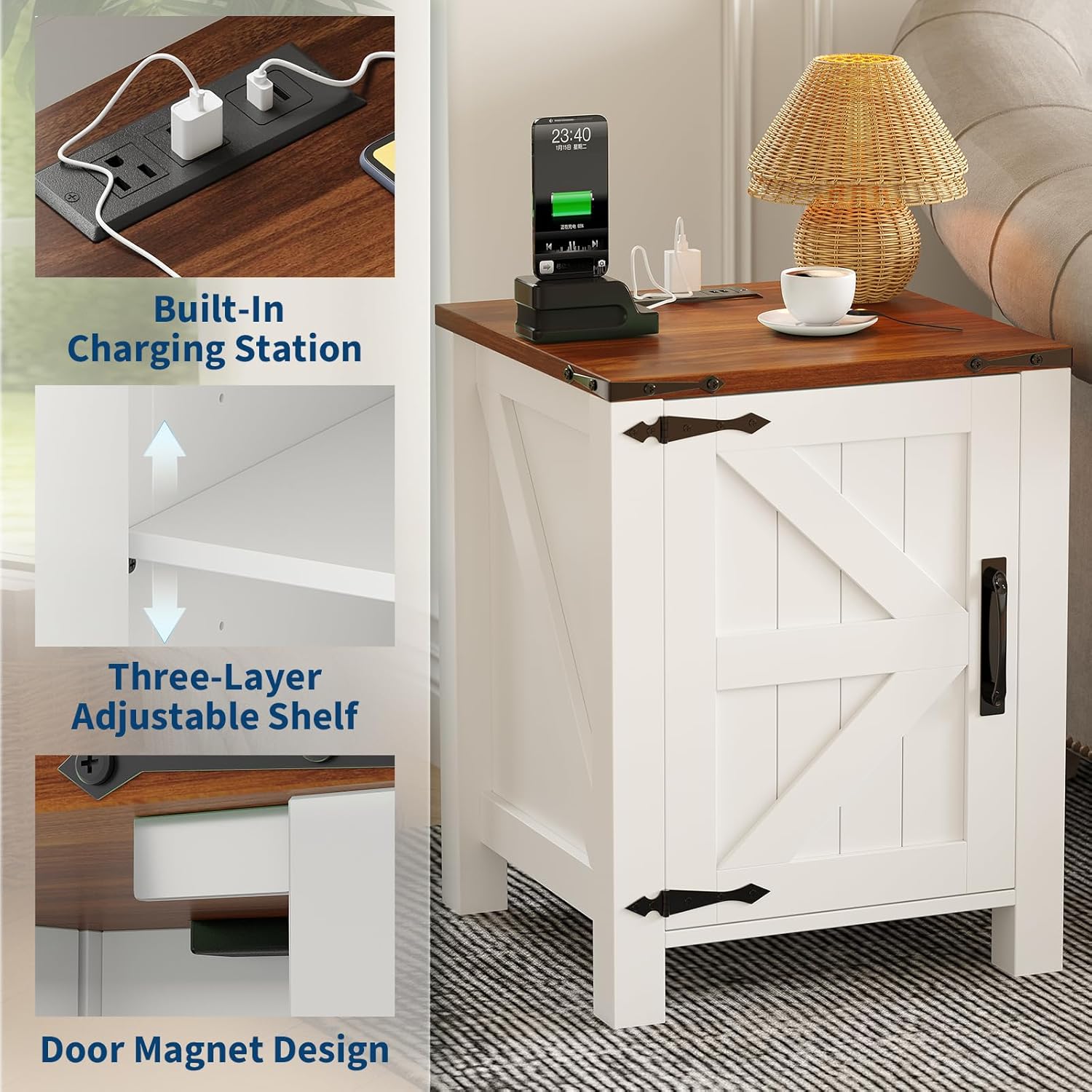 GAOMON ARM260427027 nightstands - View #3