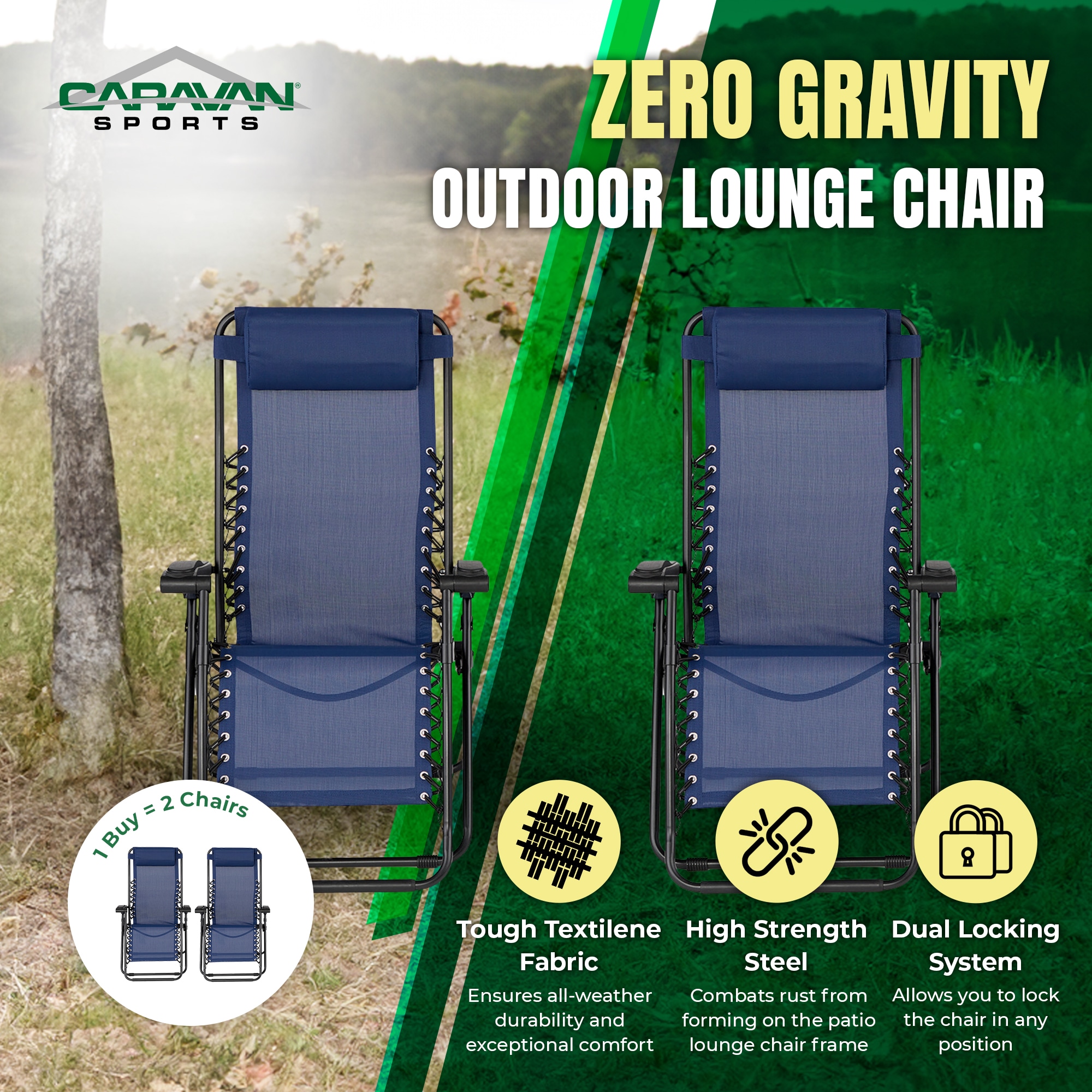 Caravan Canopy 90783 Folding-Chairs - View #2