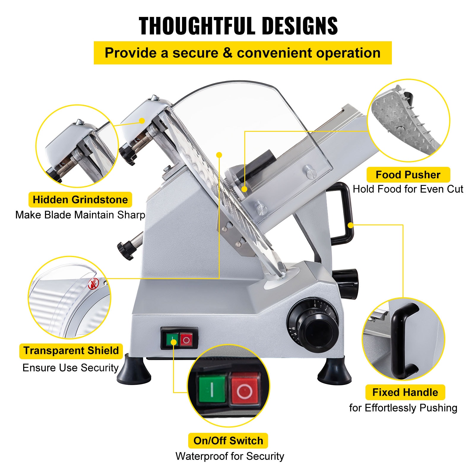 VEVOR SCSYDRQPJ25002411V1 Food-Slicers - View #6