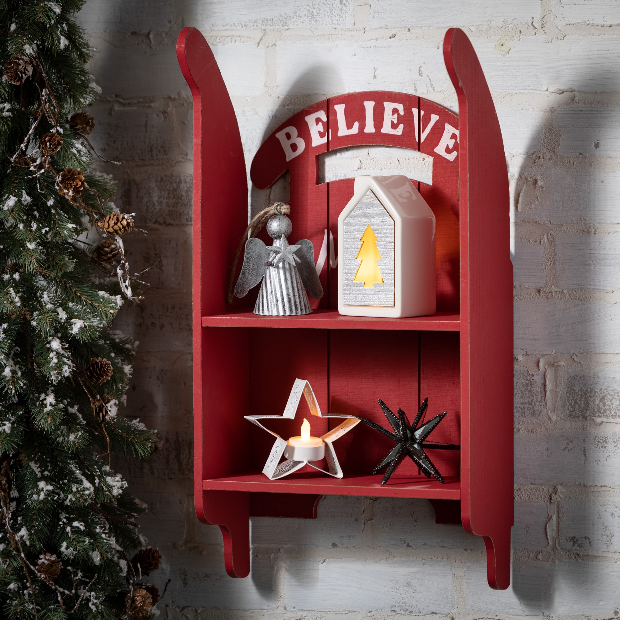 Sullivans 2-Pack Multiple Colors/Finishes Star Standard Indoor Ornament ...