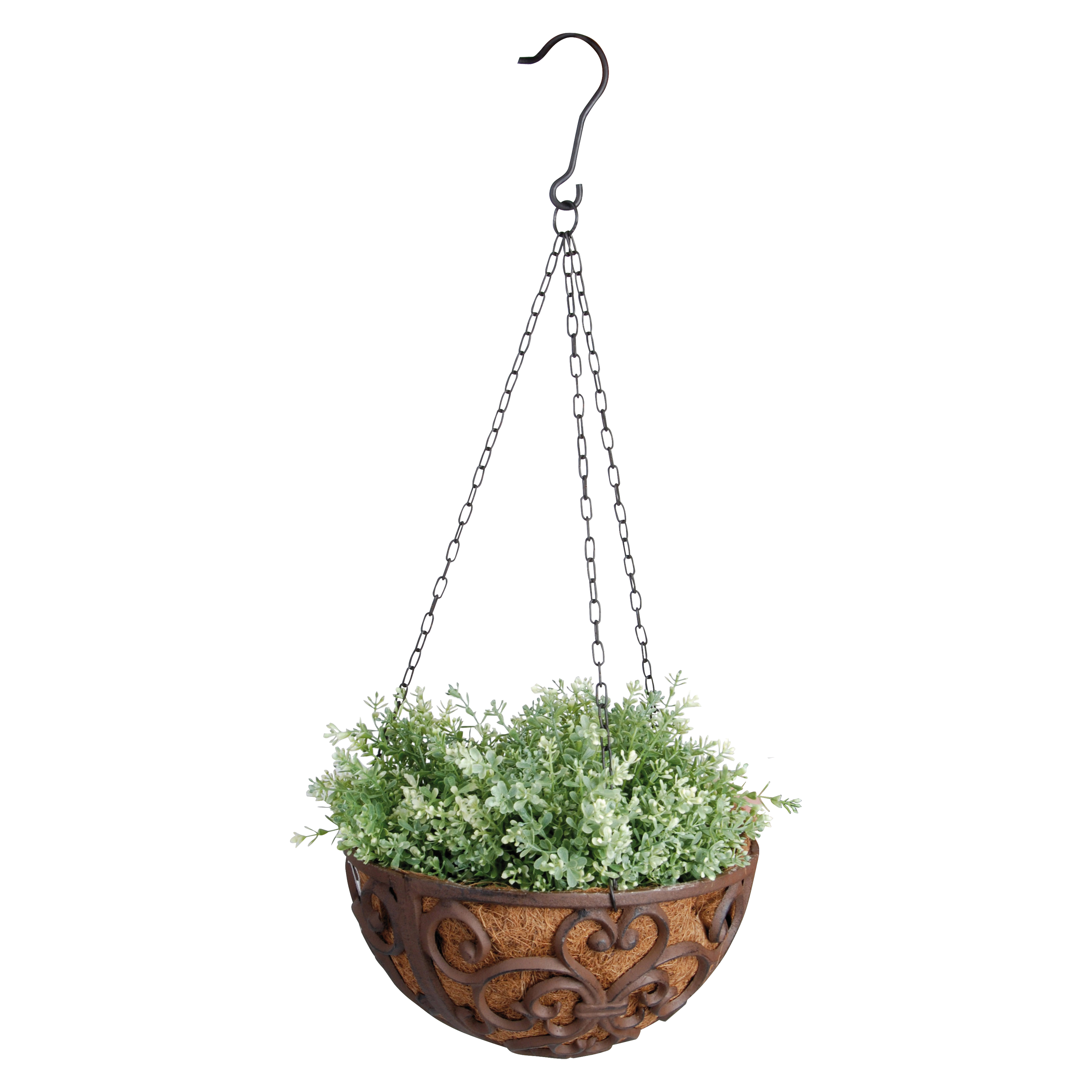 Esschert Design BPH26 9.1-in W x 14.4-in H x Multiple colors/finishes Mixed/Composite Indoor/Outdoor Planter