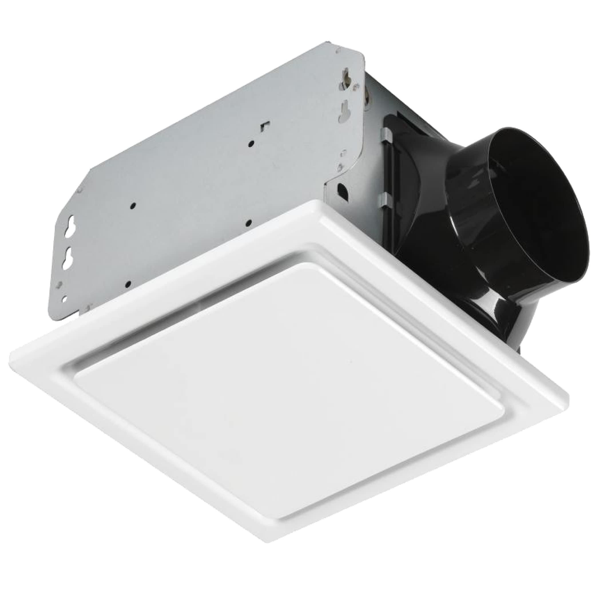 Homewerks Worldwide Homewerks 7140-80 Bathroom Fan Ceiling Mount Exhaust Ventilation 1.5 Sones 80 CFM White #7140-80