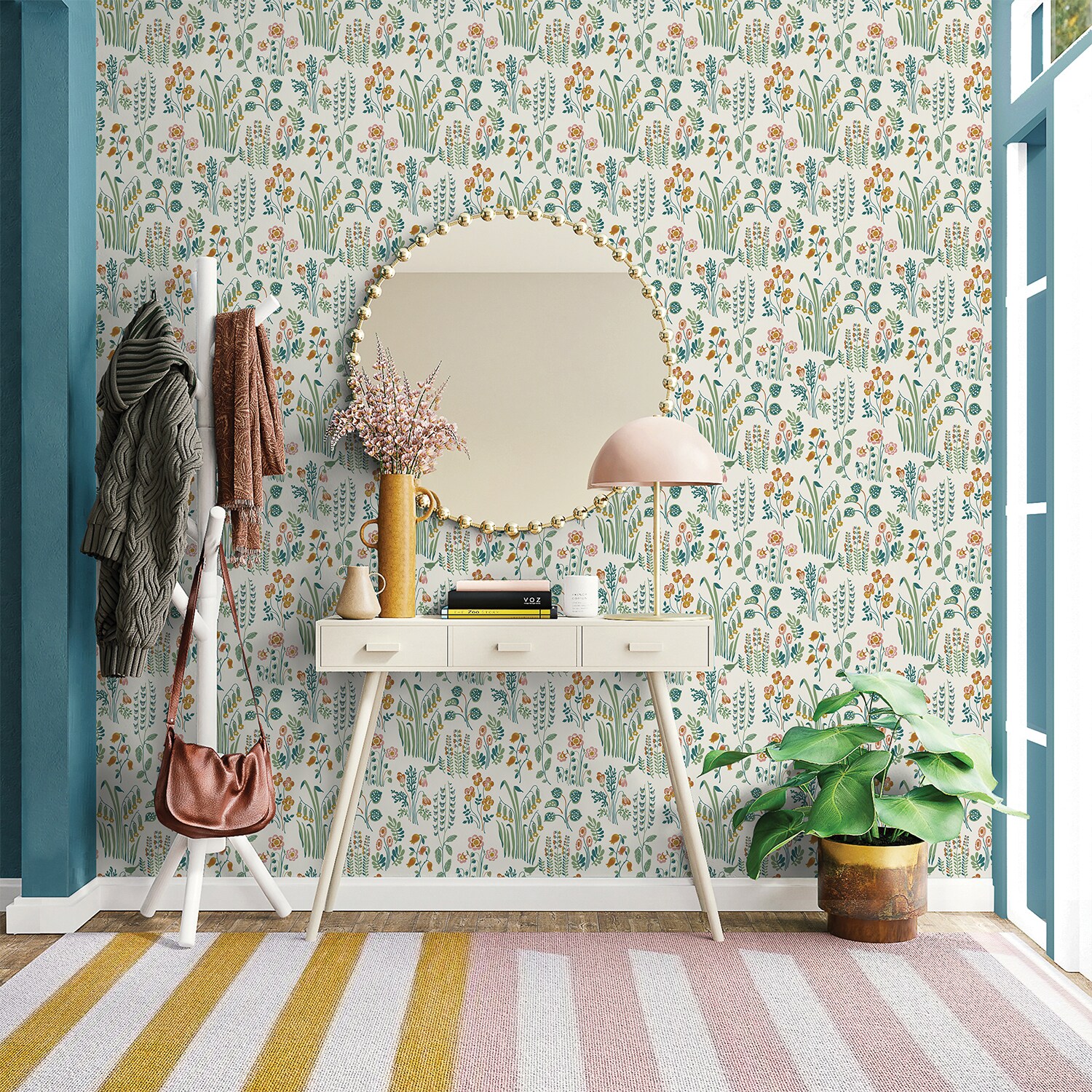 How To Peel  Stick Wallpaper  Crystal Holliday with The Holliday  Collective