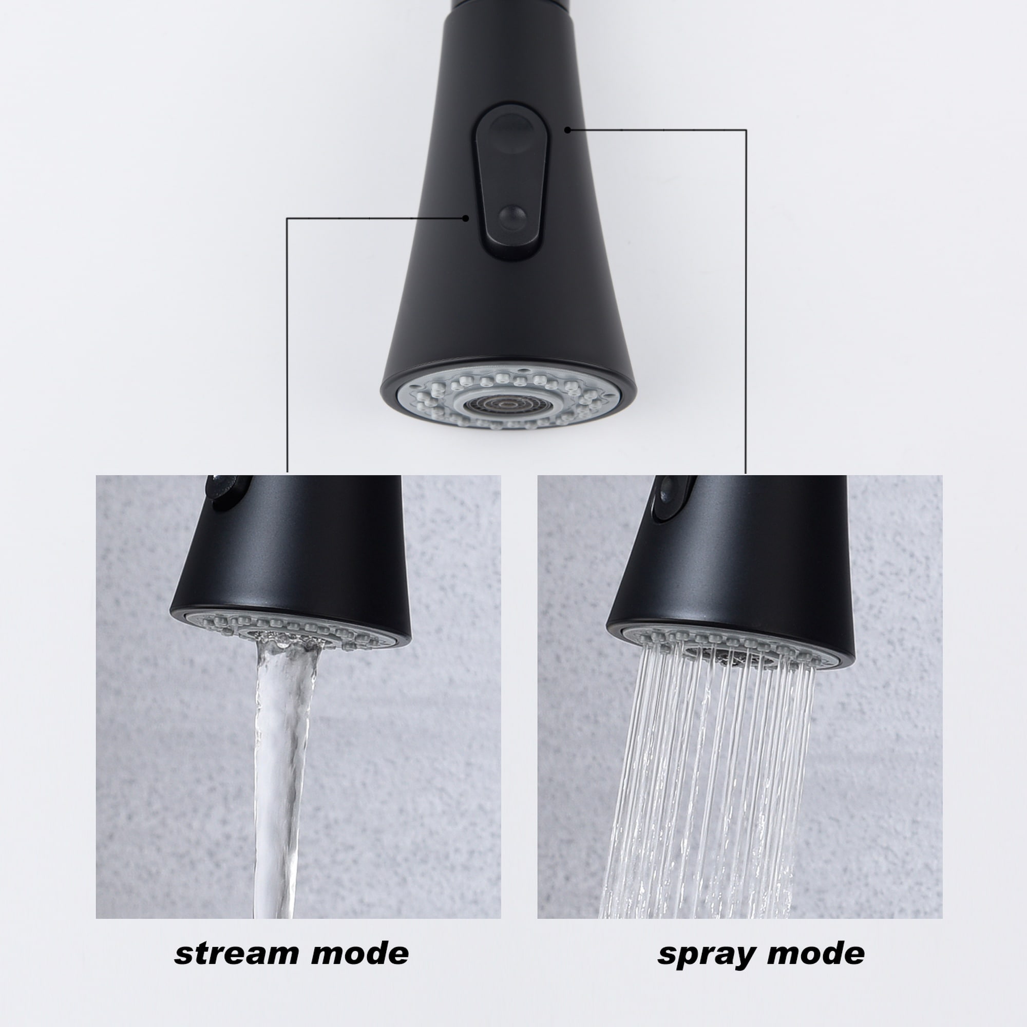 HyperDrop Cart X-7VRQ1SH0MUDW Kitchen-Faucets - View #3