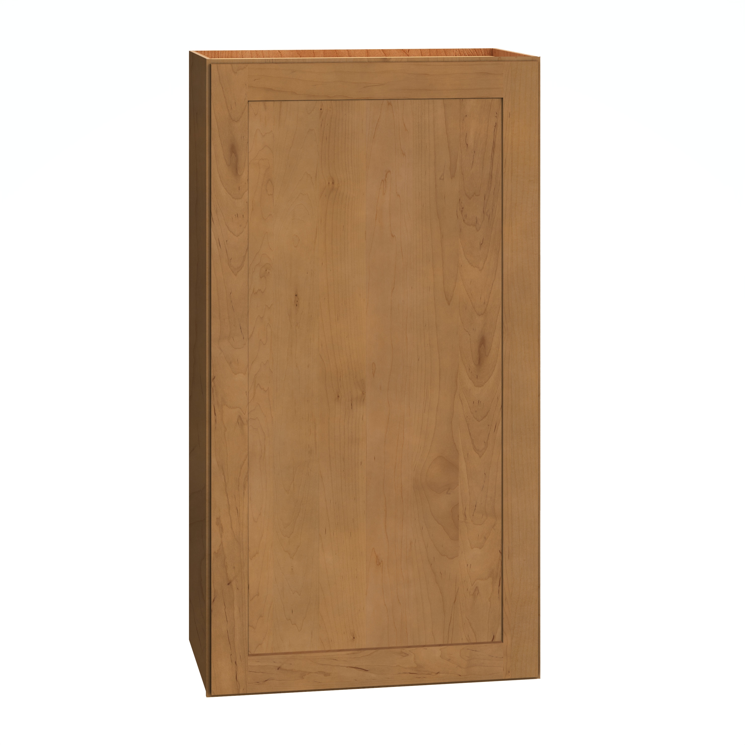 Diamond Express 62L-W2139R Jamestown 21-in W x 39-in H x 12-in D Sahara Brown Wall Fully assembled Plywood Cabinet (Recessed Panel Shaker)