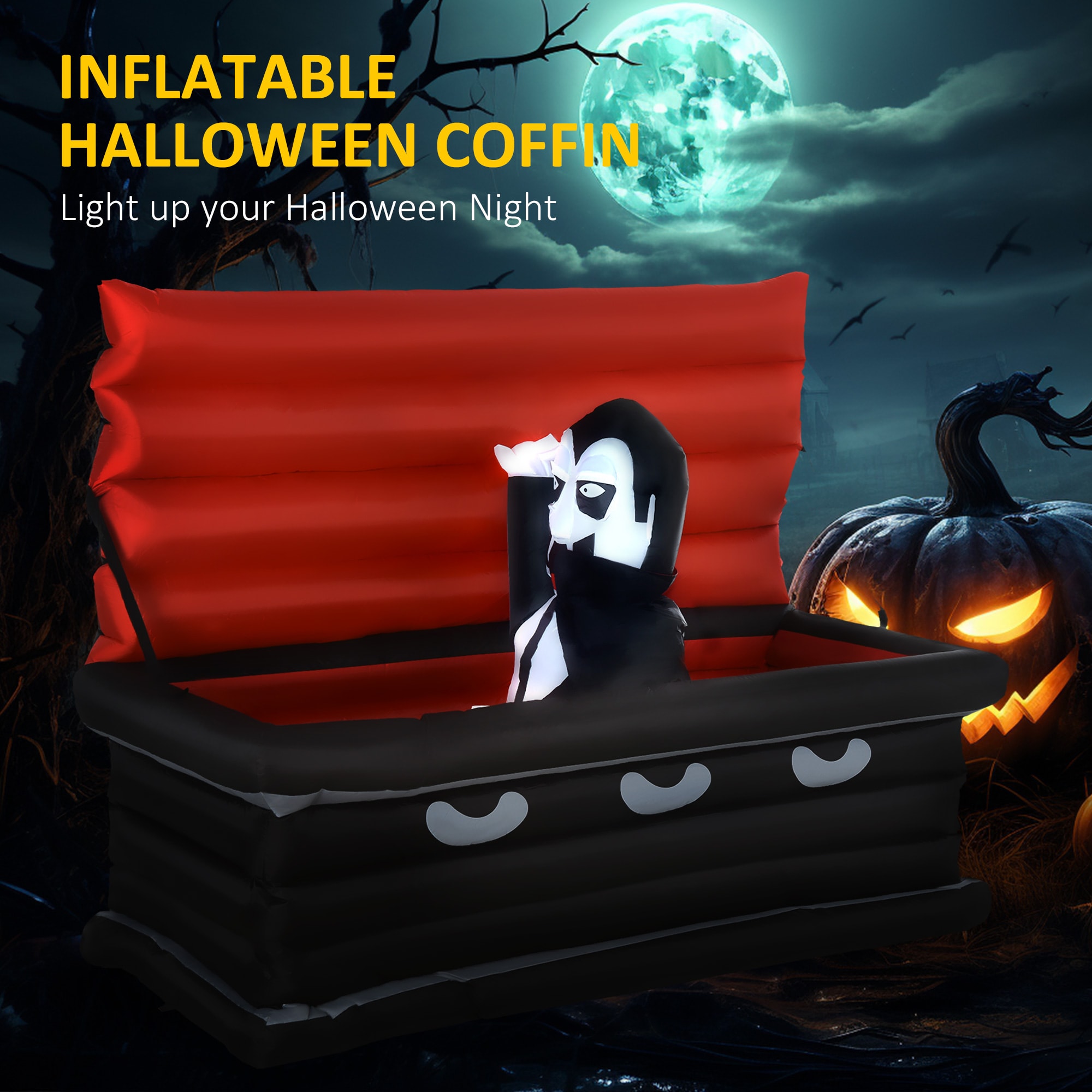 Wudkey L4-SI2K4P Table-Halloween-Decor - View #3