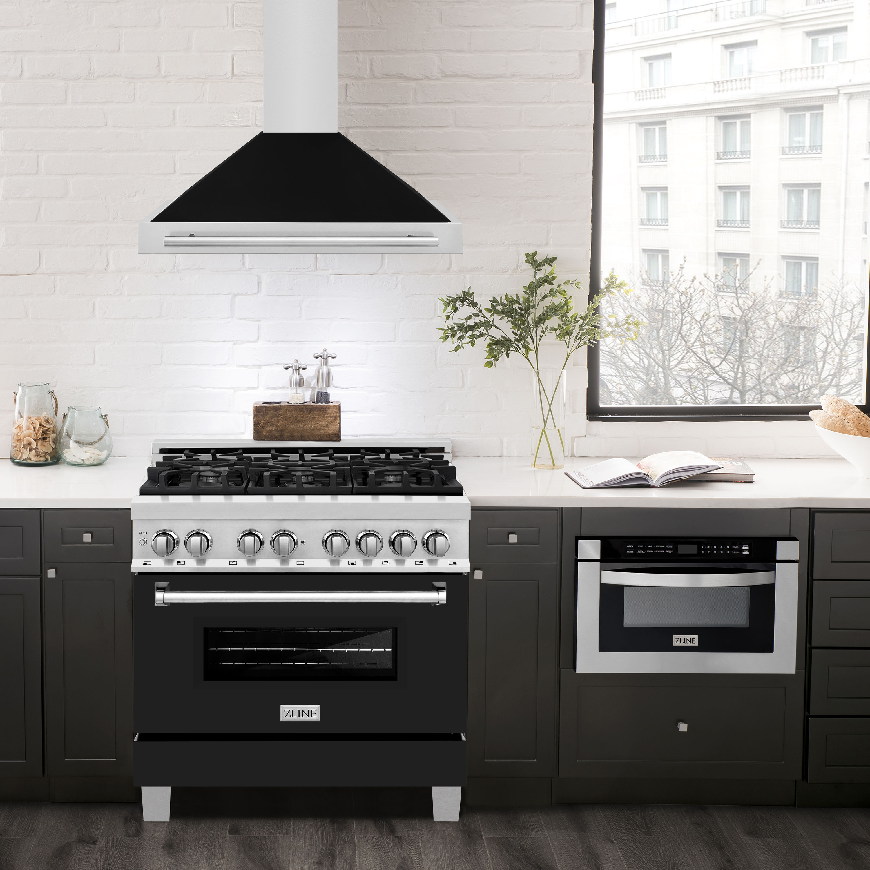 ZLINE KITCHEN & BATH KB4STX-BLM-36 Wall-Mounted-Range-Hoods - View #5