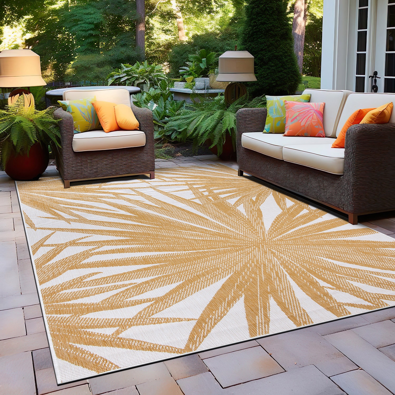 World Rug Gallery 4030YELLOW8X10 rugs - View #8
