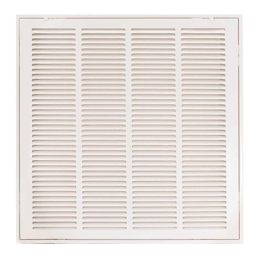 Perforated Ceiling T-bar Lay In Filter Back Return Air Grill 24 X 24