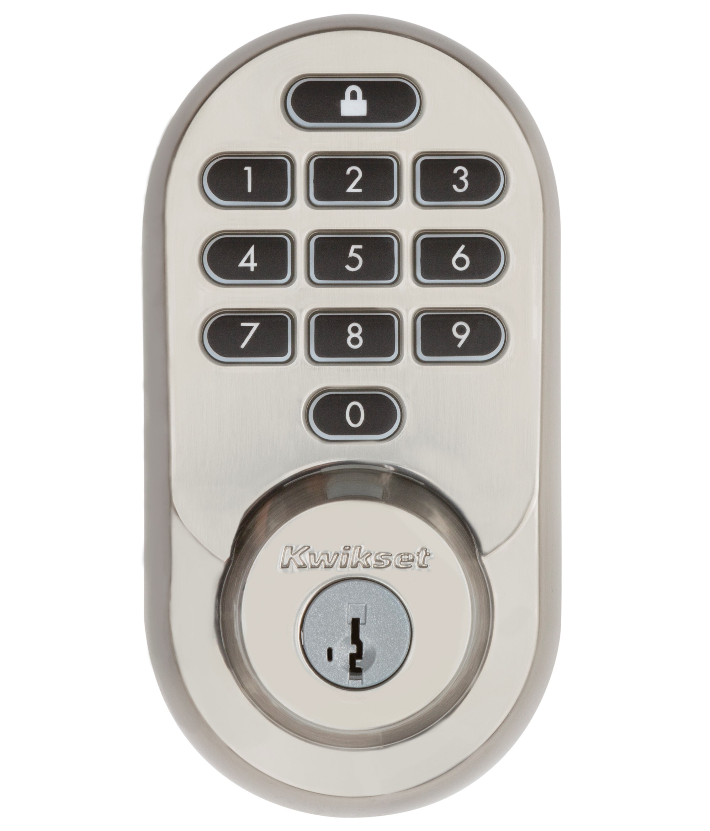 Kwikset 938 Halo Satin Nickel Wifi Single Cylinder Smartkey Electronic ...