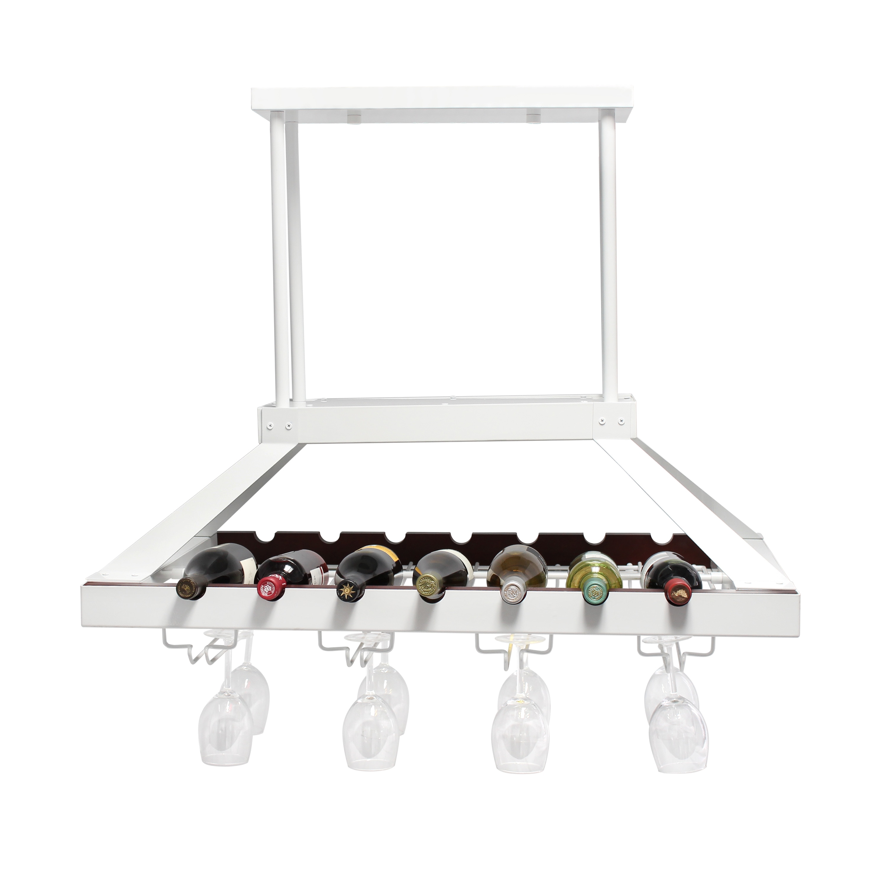 Elegant Designs WR1000-WHT Wine-Racks - View #7