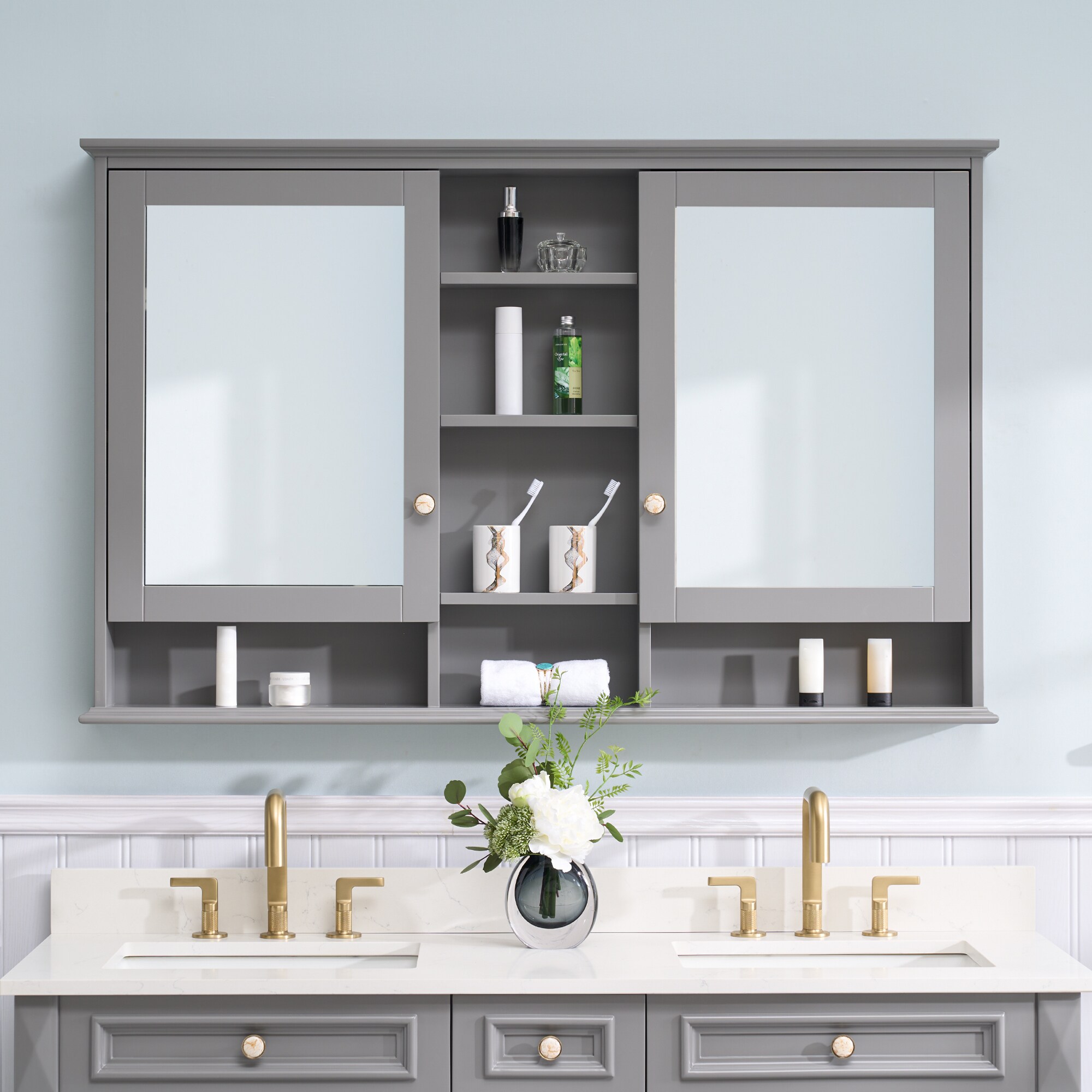 Wood Gray Bathroom at Lowes.com