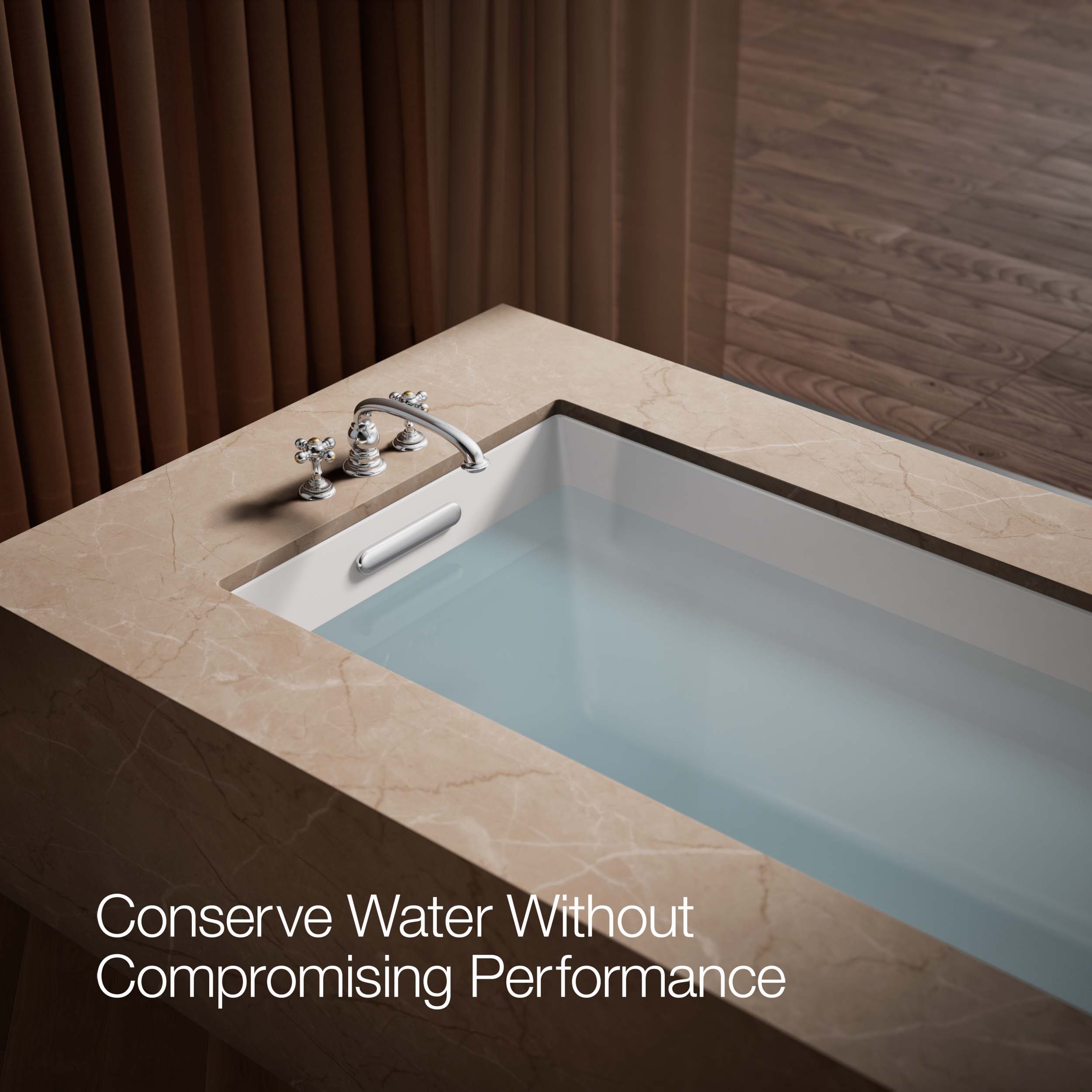 KOHLER T98071-3-CP Faucet-Tub-Shower-Handles - View #8