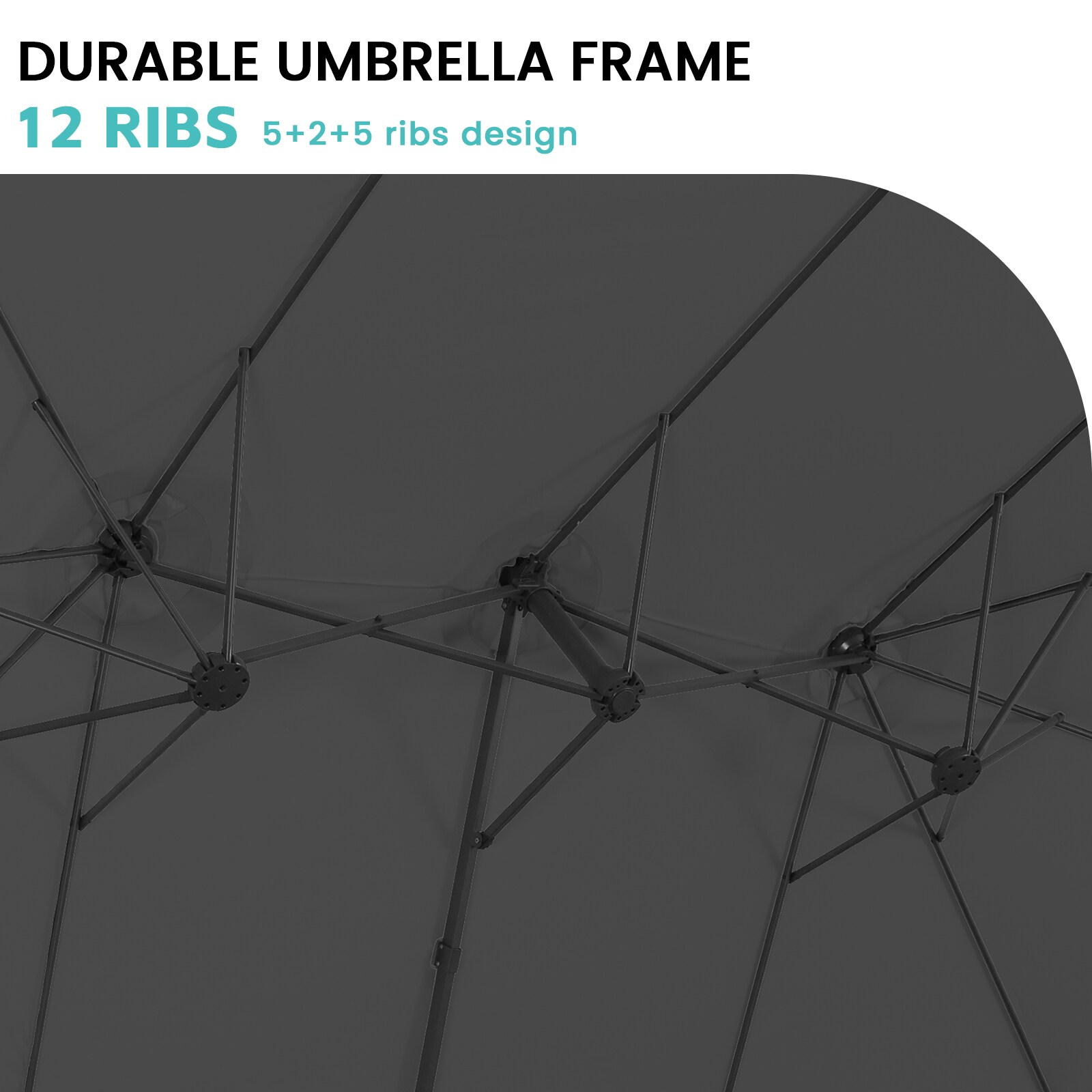 JEAREY DST-15-GY Umbrellas-2 - View #5