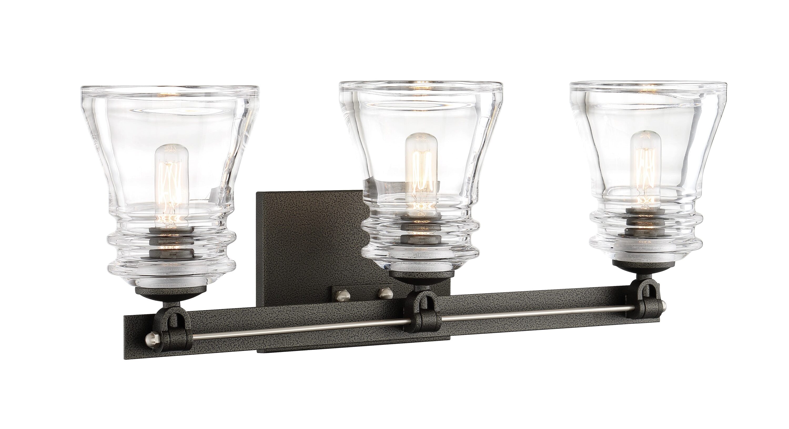 Minka Lavery 2733-709 Graham Avenue 22-in 3 -Light Multiple finishes Multiple colors Contemporary/Modern Vanity light bar