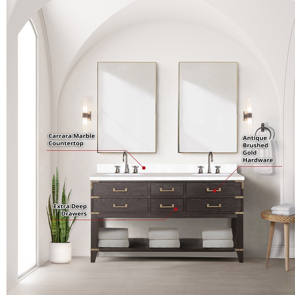 Lexora LVGR60DK201 Bath-Vanity-Combo - View #8