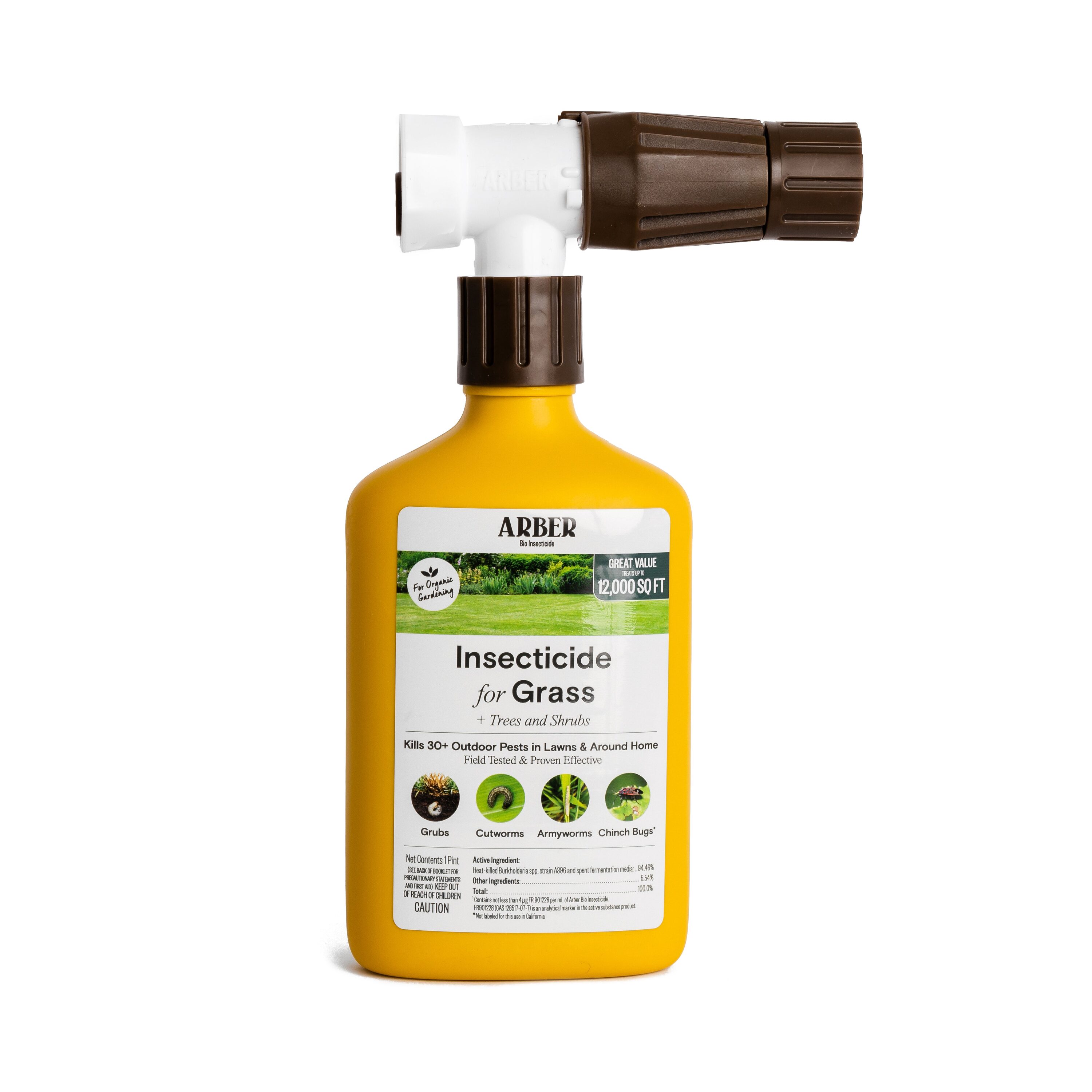 ARBER 16 -fl oz Organic Natural Hose end sprayer Concentrate Lawn insect control