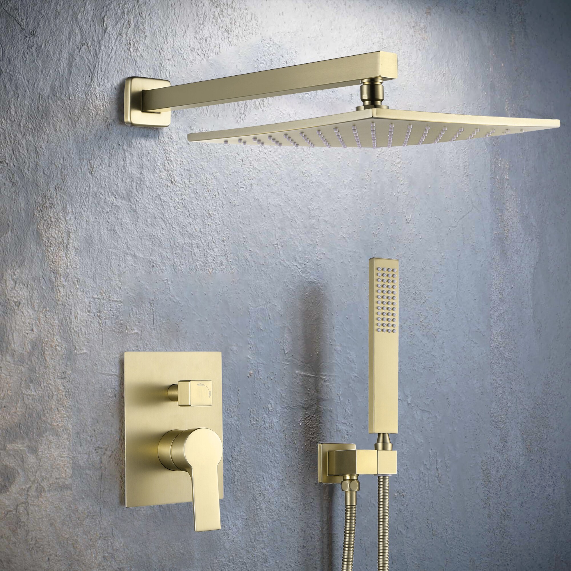 WELLFOR SPA-88001BG Showerhead-Bar-Panels - View #11
