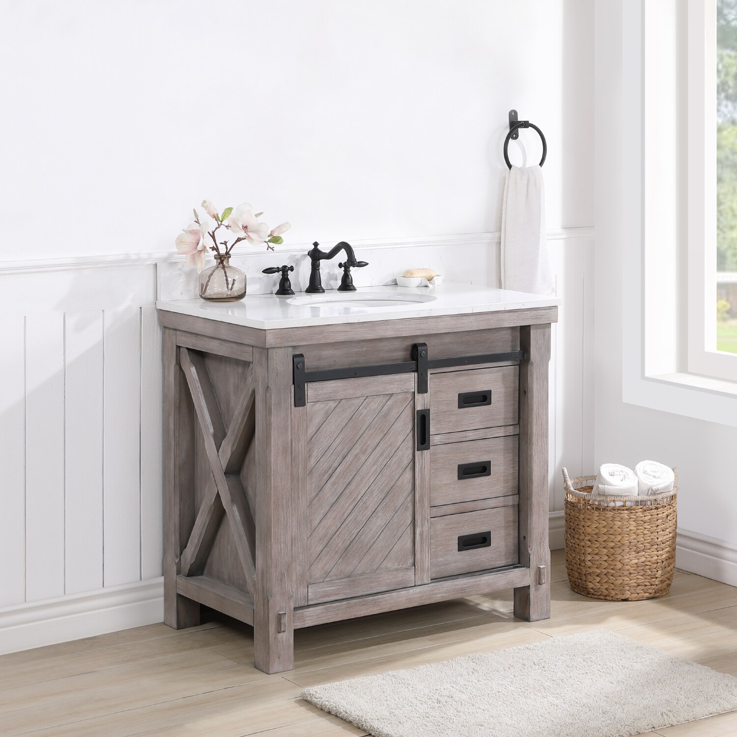 Vinnova 701736-CR-WS-NM Bath-Vanity-Combo - View #5