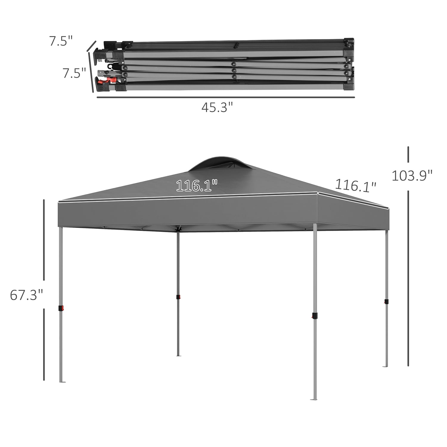 GZMR GZ-BY-47521 Wood-Resin-Gazebos - View #10