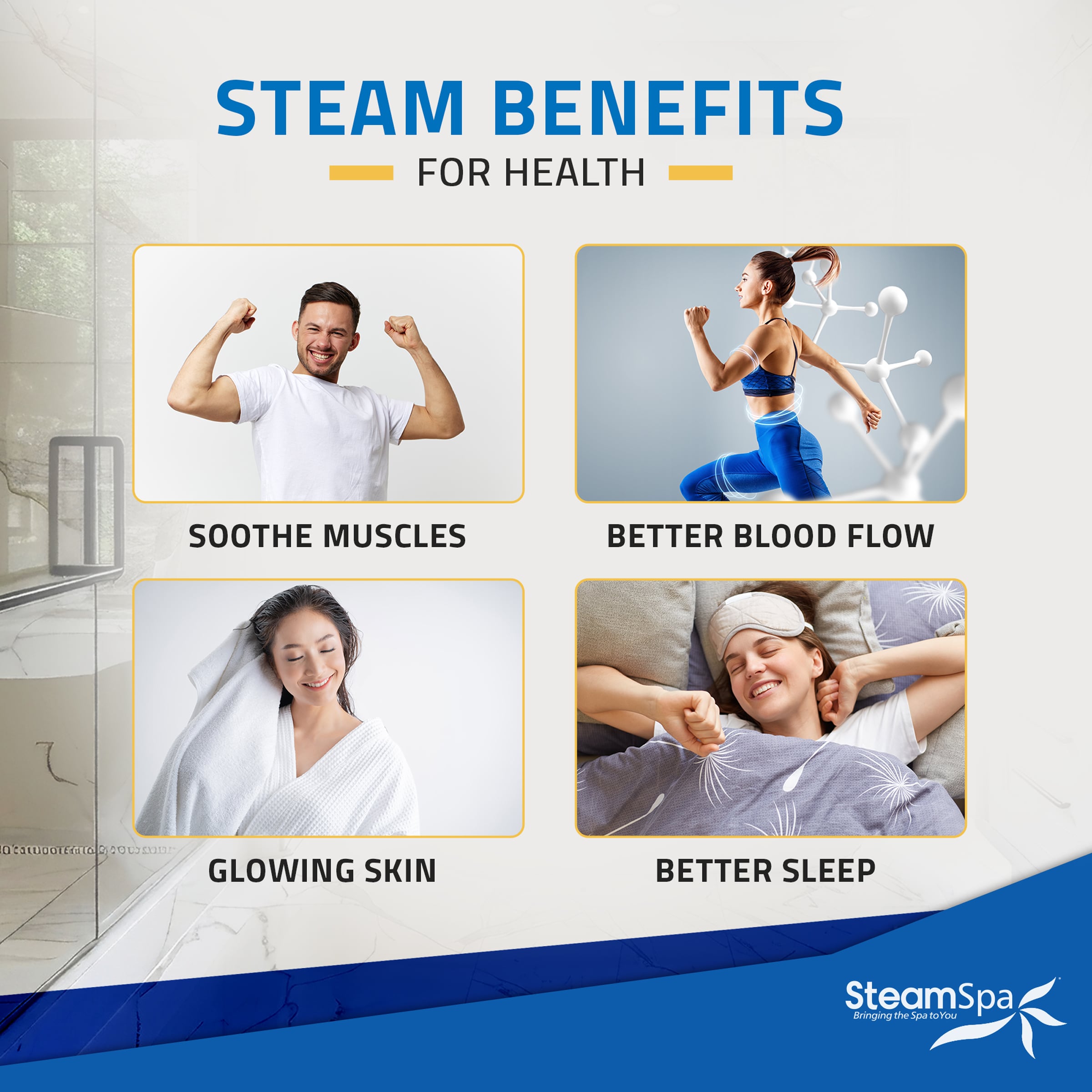 SteamSpa BKWS450BK-ADP Steam-Showers - View #10