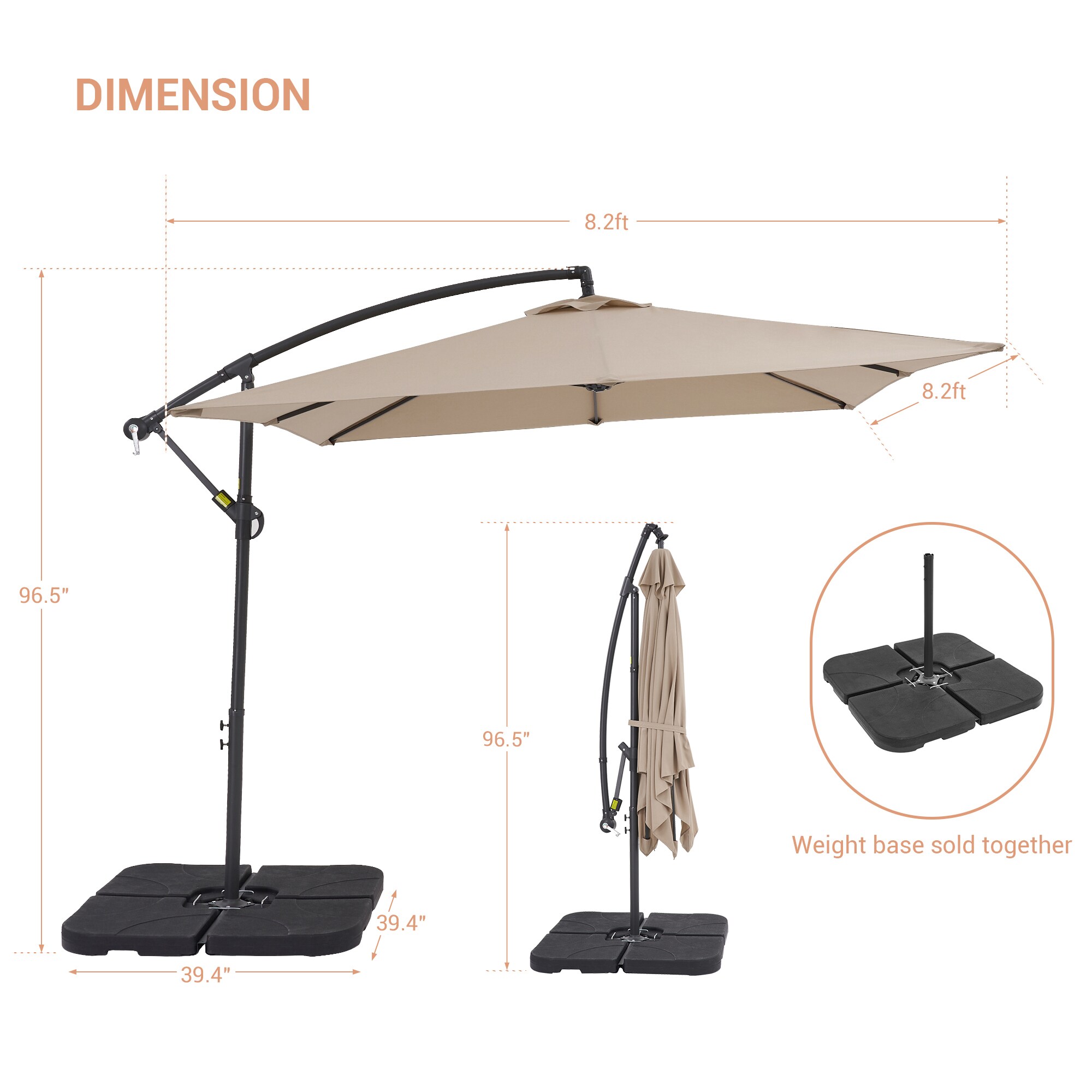 ACEGOSES LW-SOF-52SD Umbrellas-2 - View #5