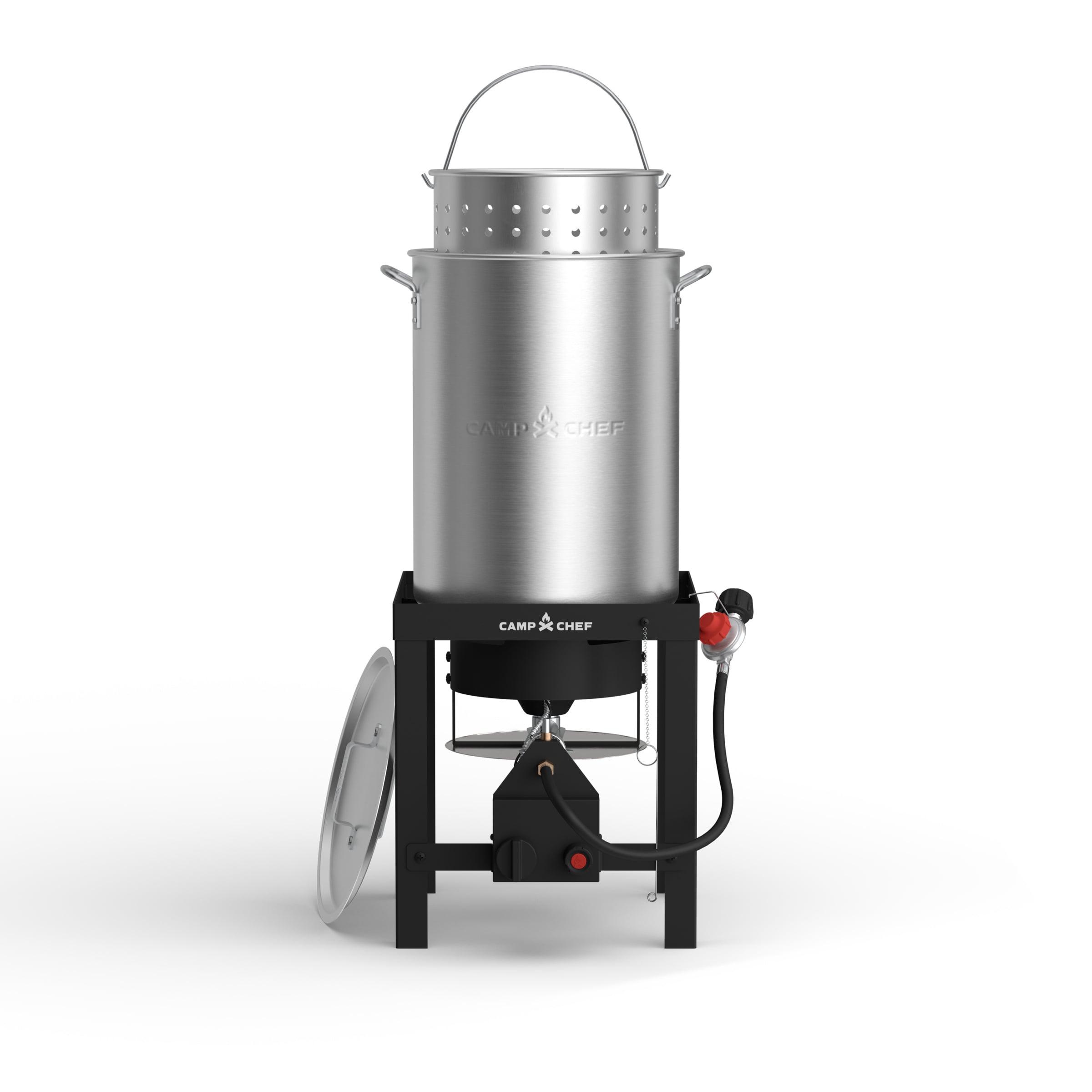 Camp Chef Portable 30-Quart 20-lb. cylinder Electronic Ignition Gas Turkey  Fryer in the Turkey Fryers department at