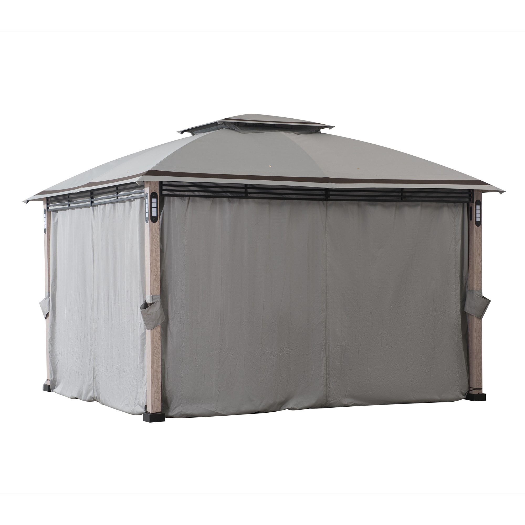 SUMMERCOVE A101015600 Wood-Resin-Gazebos - View #2