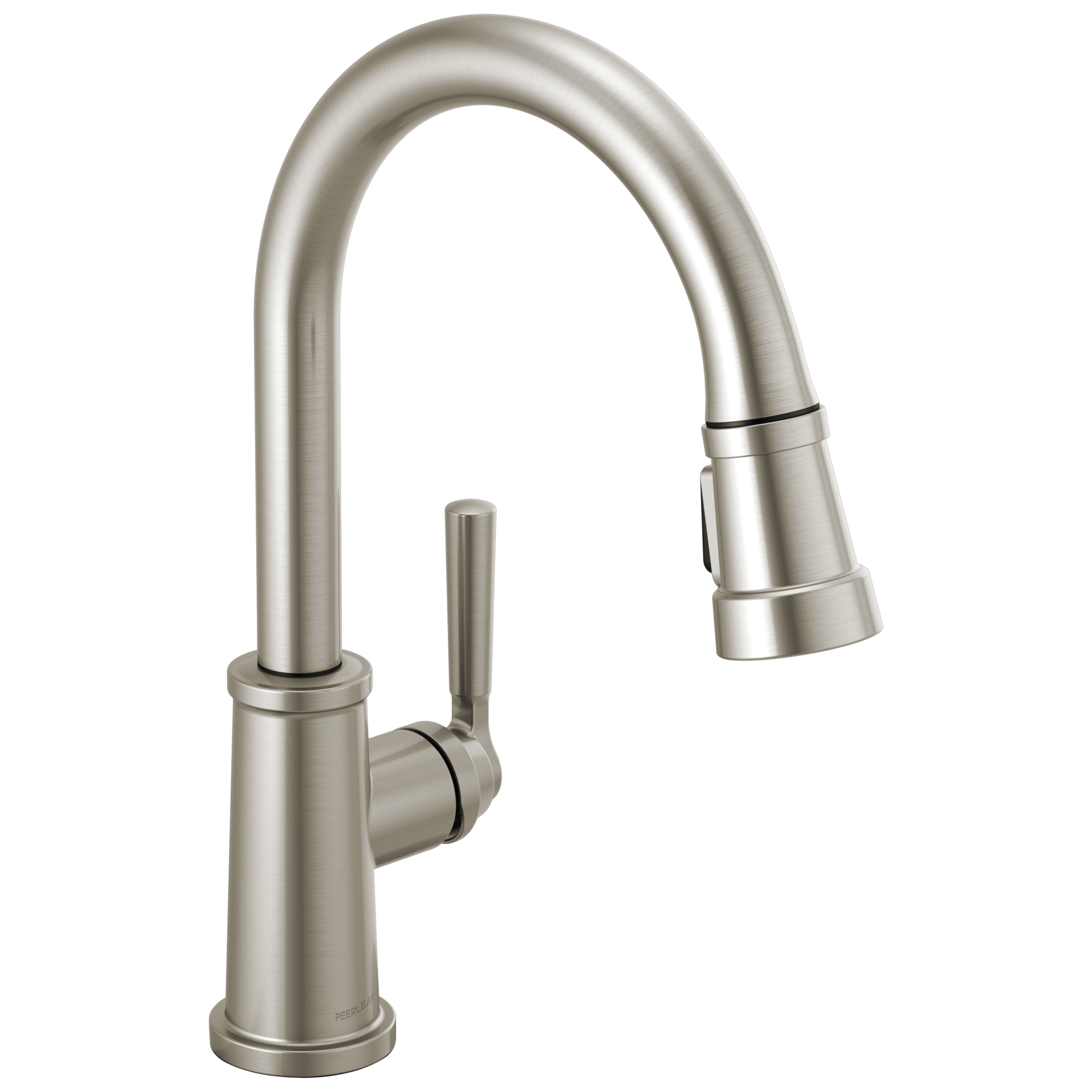 Peerless P7923LF-SS Westchester Stainless Single Handle Deck-mount Pull-down Kitchen Faucet with Sprayer
