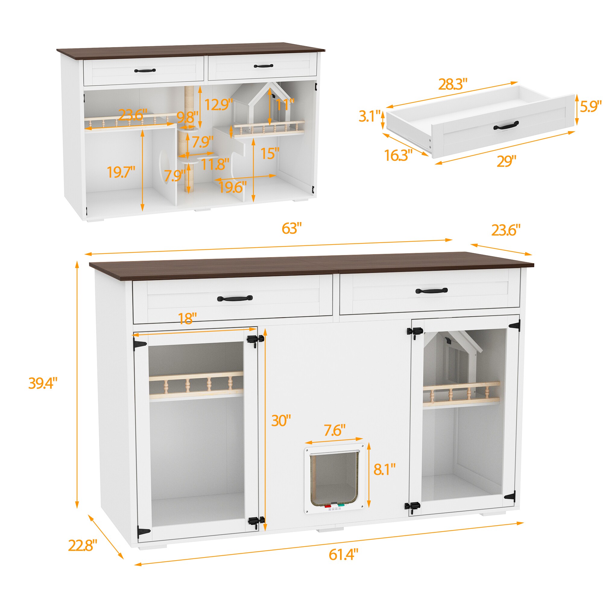 MIDHAM KF170340-01+02 Dog-Houses - View #15