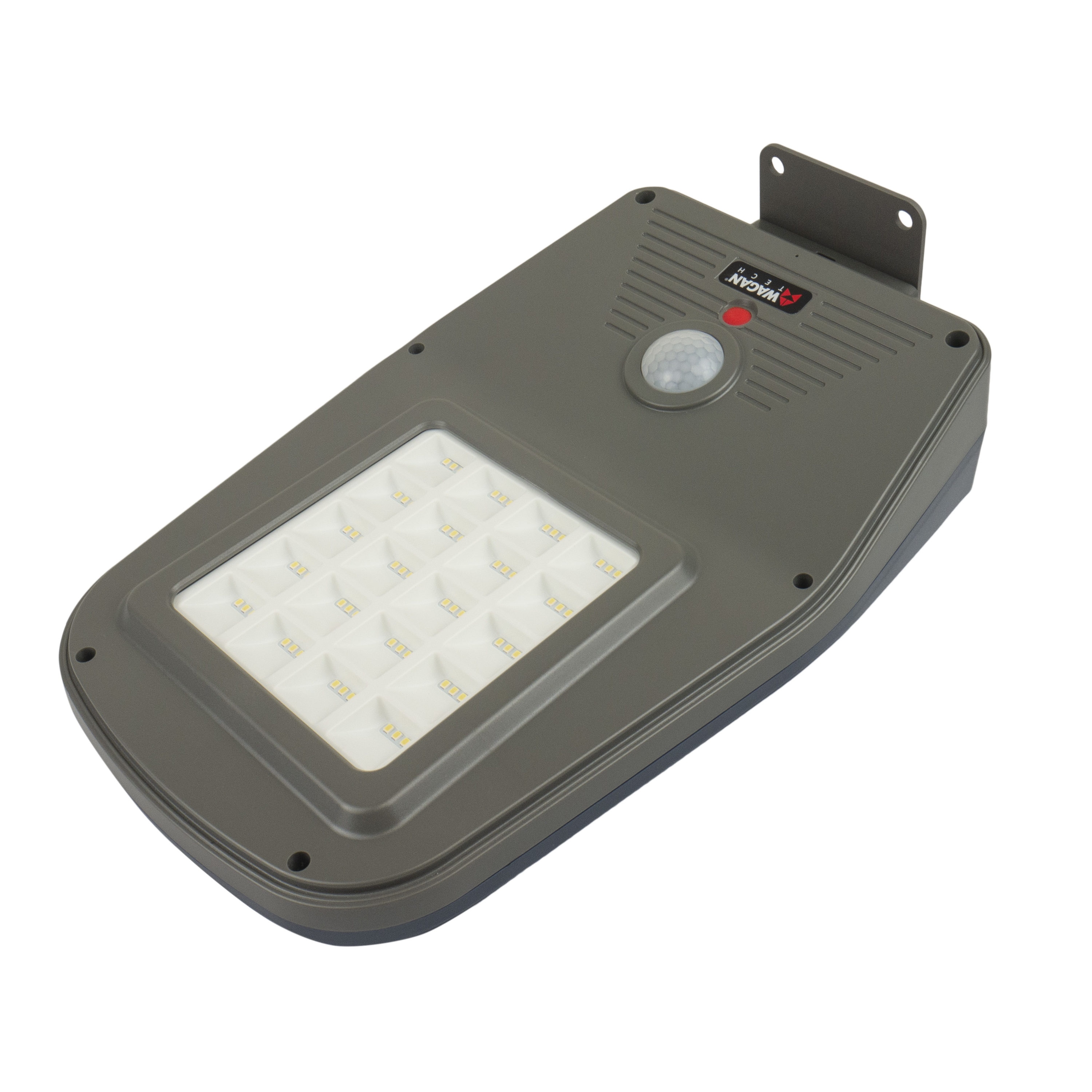 Solar-Powered 3000 Lumen Polycarbonate LED Floodlight with Remote