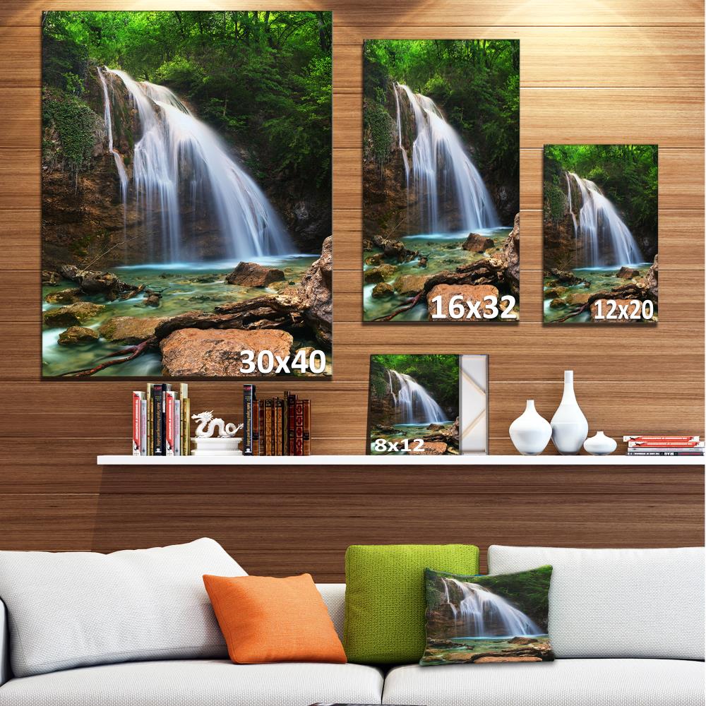 Designart 40-in H x 30-in W Landscape Print on Canvas in the Wall Art ...